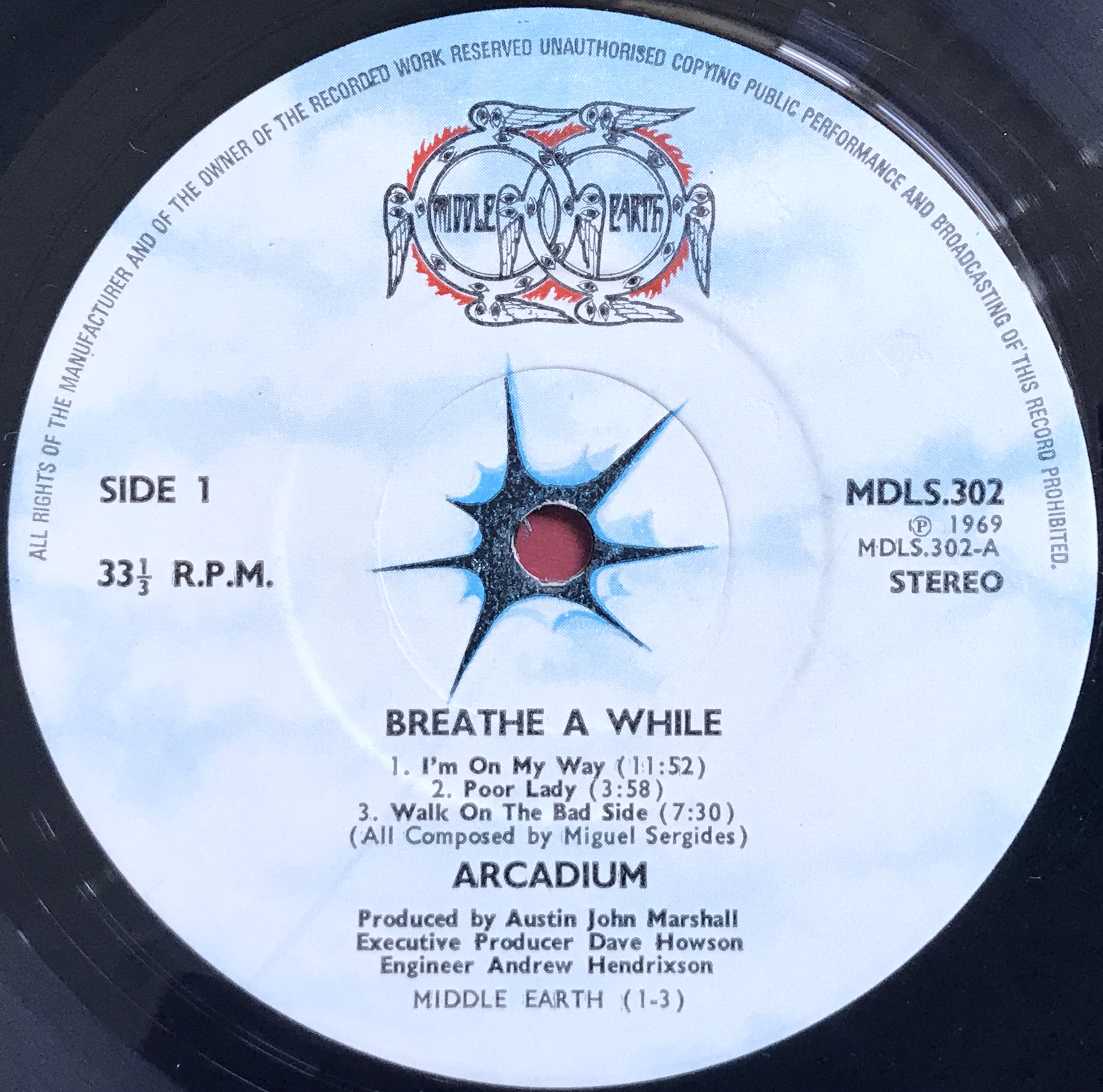 ARCADIUM - Breathe awhile UK-orig LP 1969 - 3