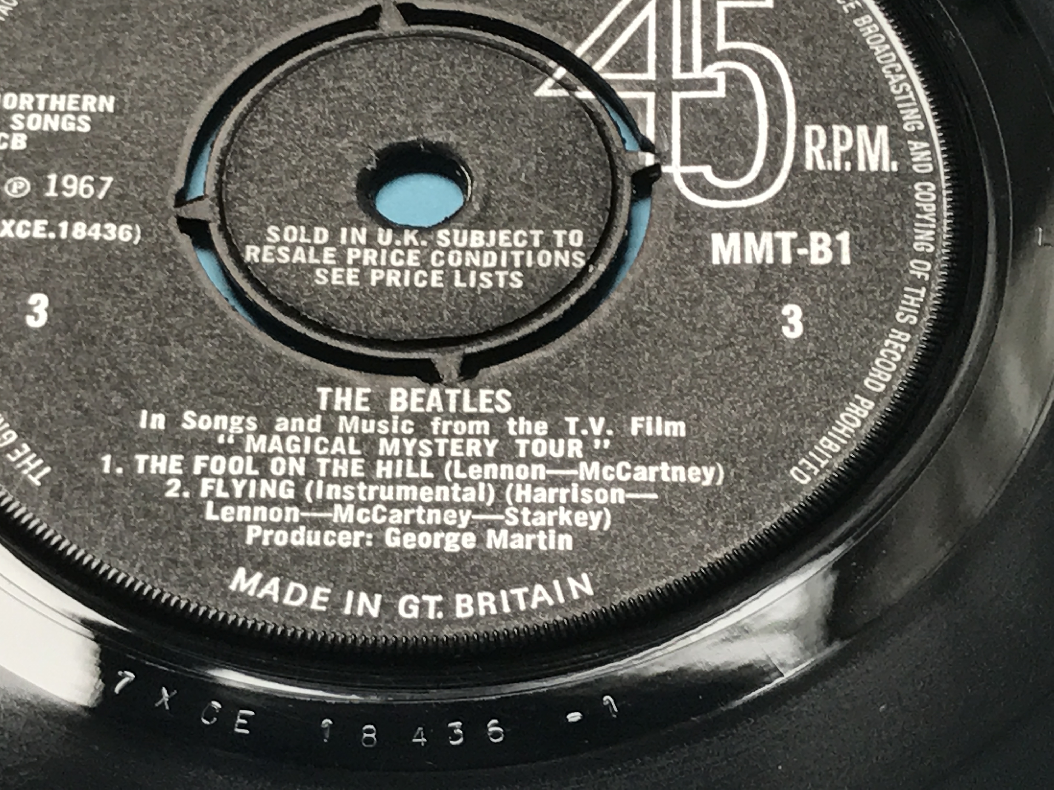 BEATLES - Magical Mystery Tour UK MONO 2-EP 1967 - 10
