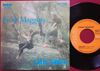 FRESH MAGGOTS - Car song +3 Portugal EP 1971