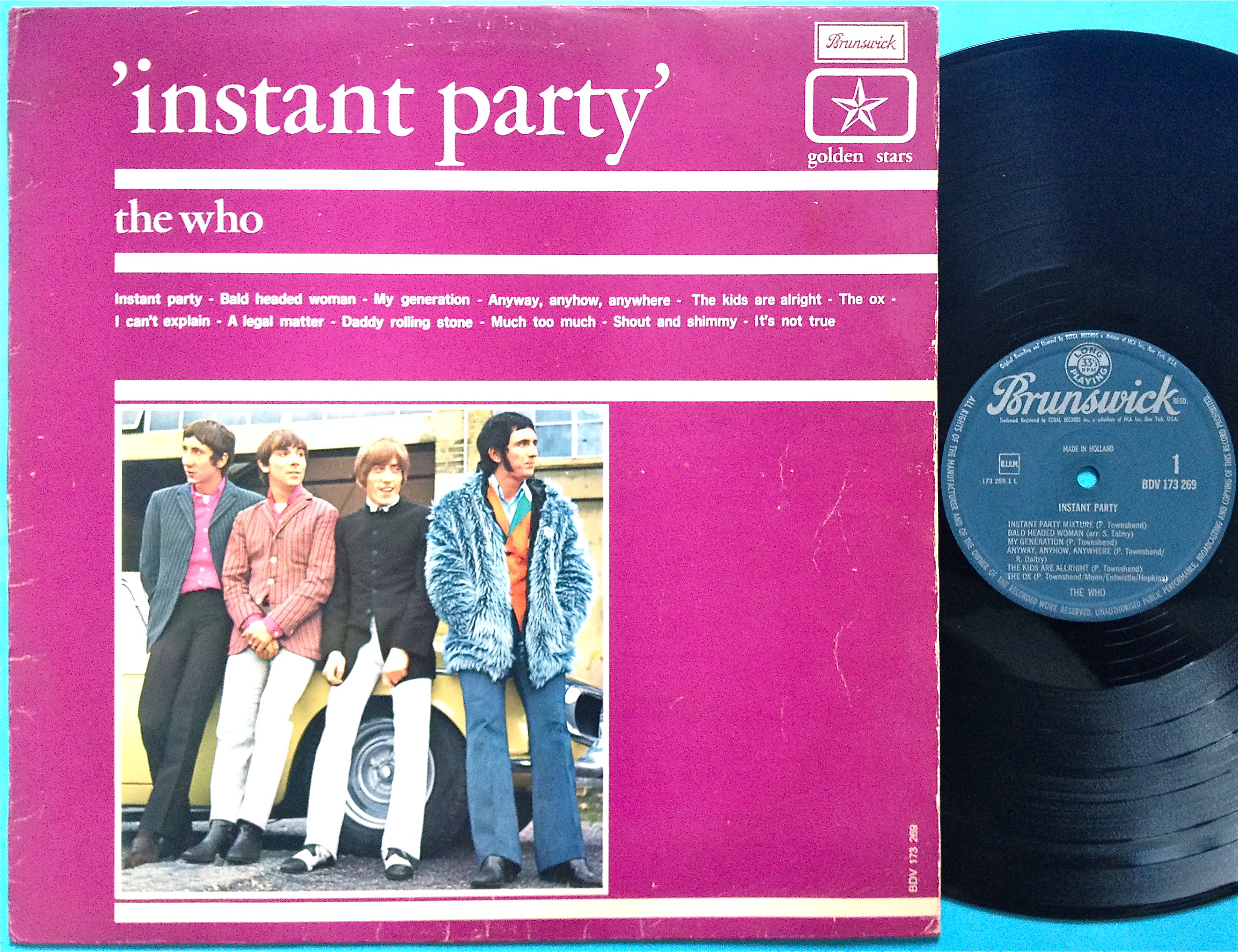 WHO - Instant party Holland ONLY LP 1967