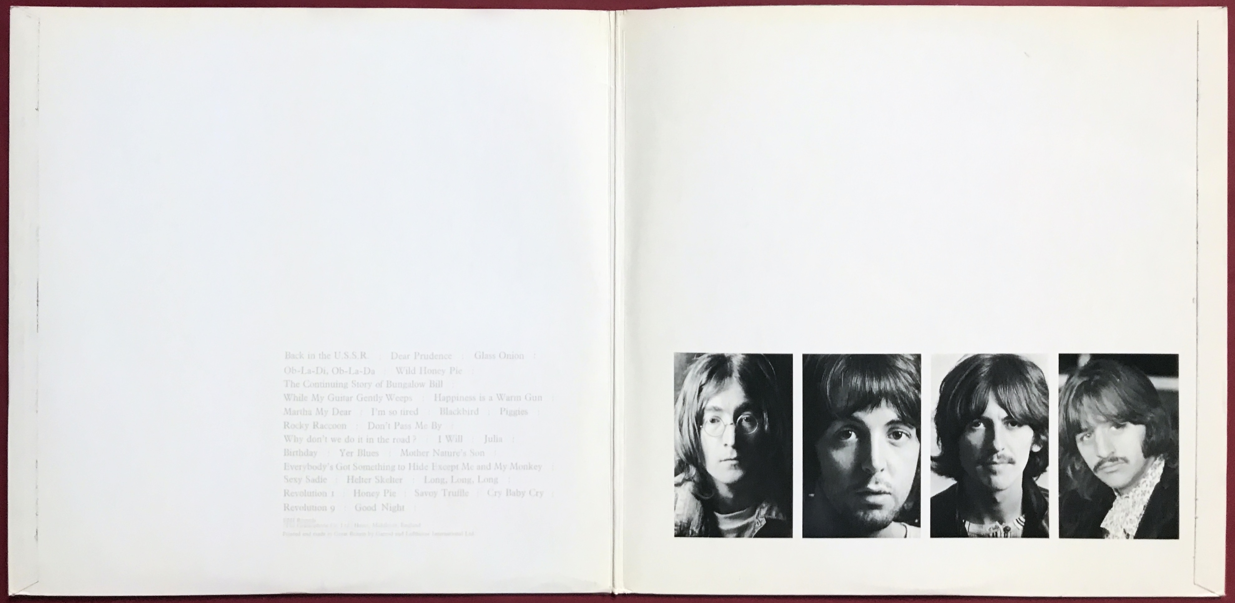 BEATLES - "White album" UK MONO 2LP 1968 - 5