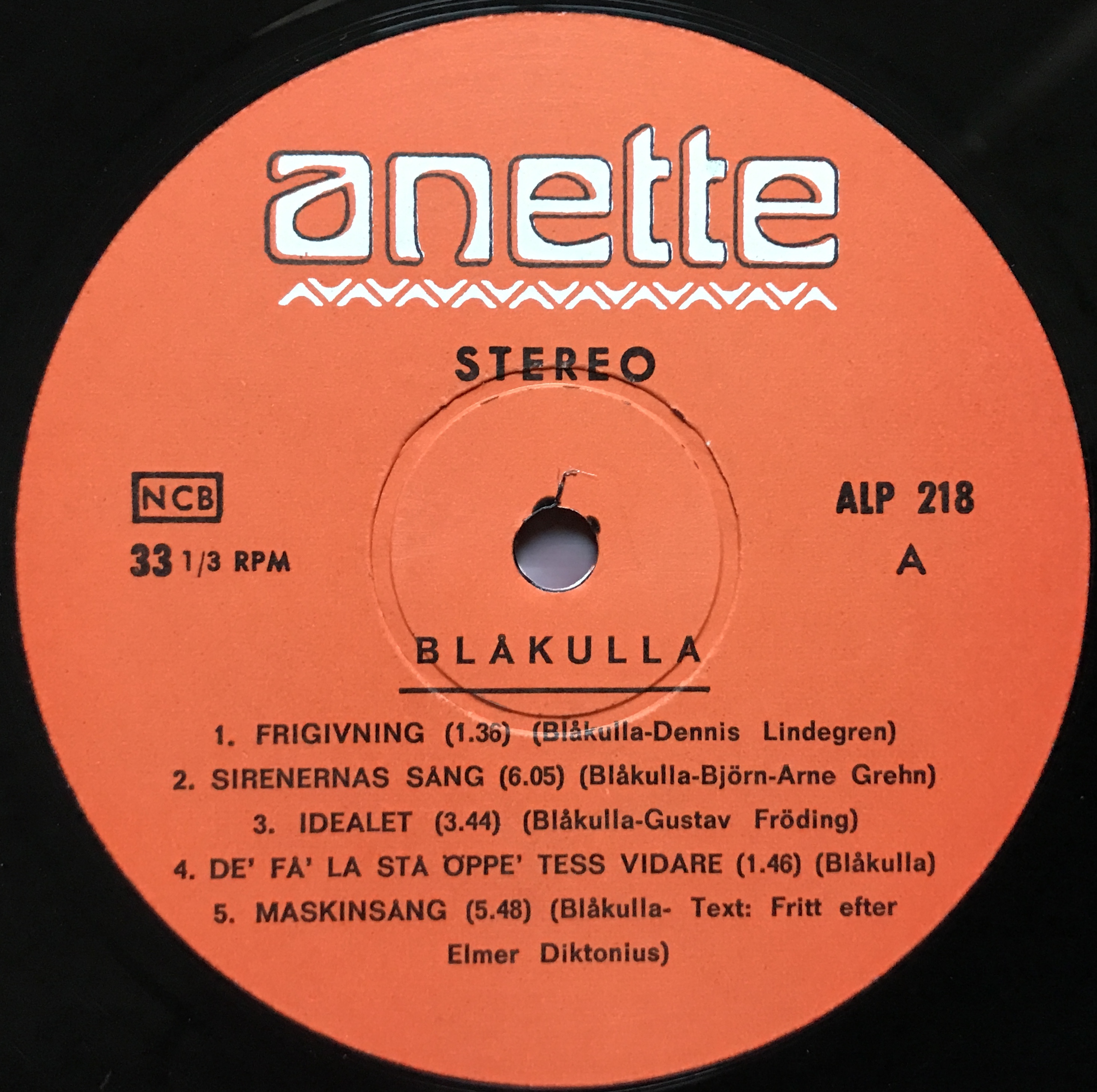 BLÅKULLA - "same" Swe-orig LP 1975 - 3