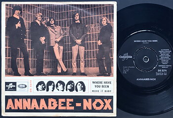 ANNAABEE-NOX - Where have you been / Move it baby Swe PS 1965