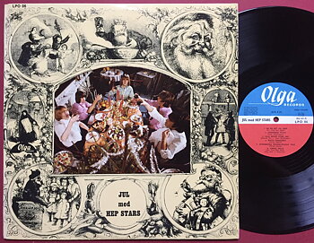 HEP STARS - Jul med Swe-orig LP 1967