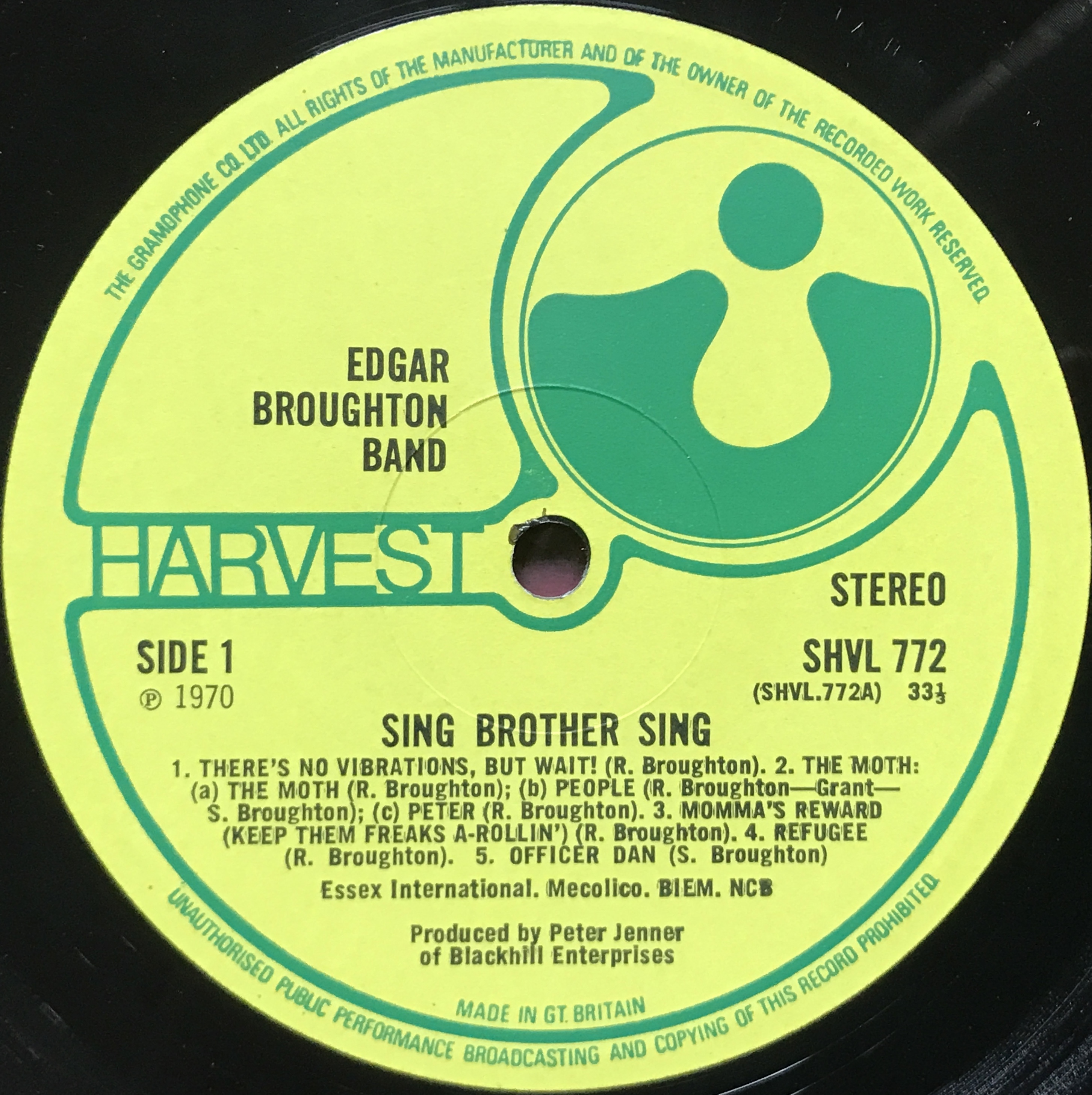 EDGAR BROUGHTON BAND - Sing brother sing UK-orig LP 1970 - 4