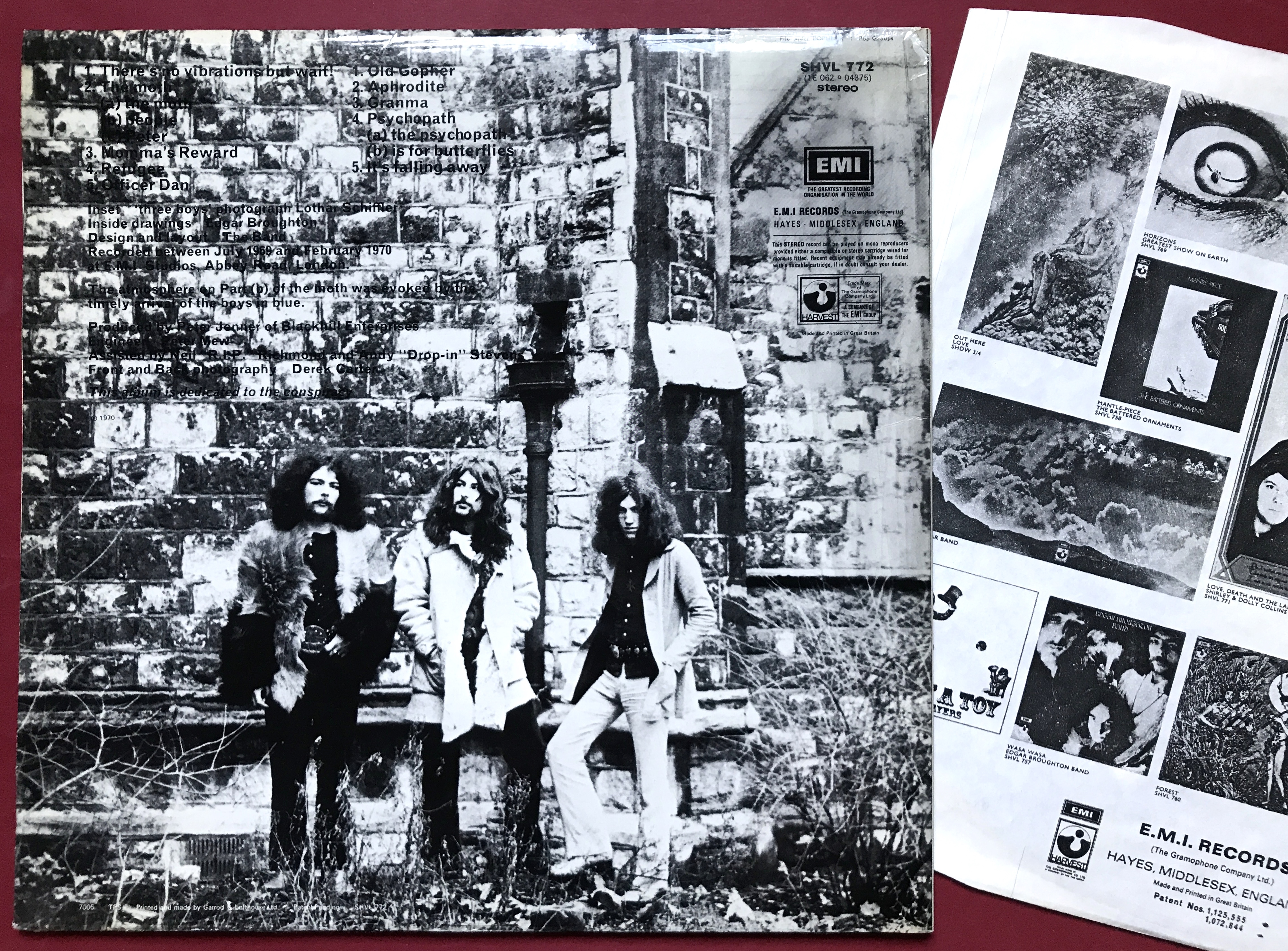 EDGAR BROUGHTON BAND - Sing brother sing UK-orig LP 1970 - 2