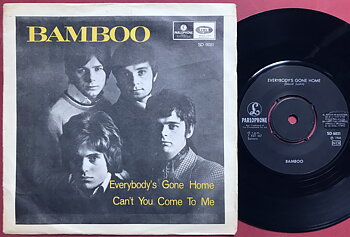 BAMBOO - Everybody's gone home Swe PS 1968