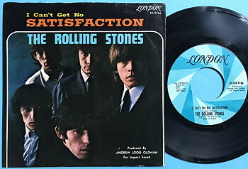 ROLLING STONES - Satisfaction USA PS 1965