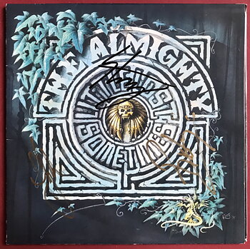 The ALMIGHTY - Little Lost Sometimes SIGNERAD 7" 1991