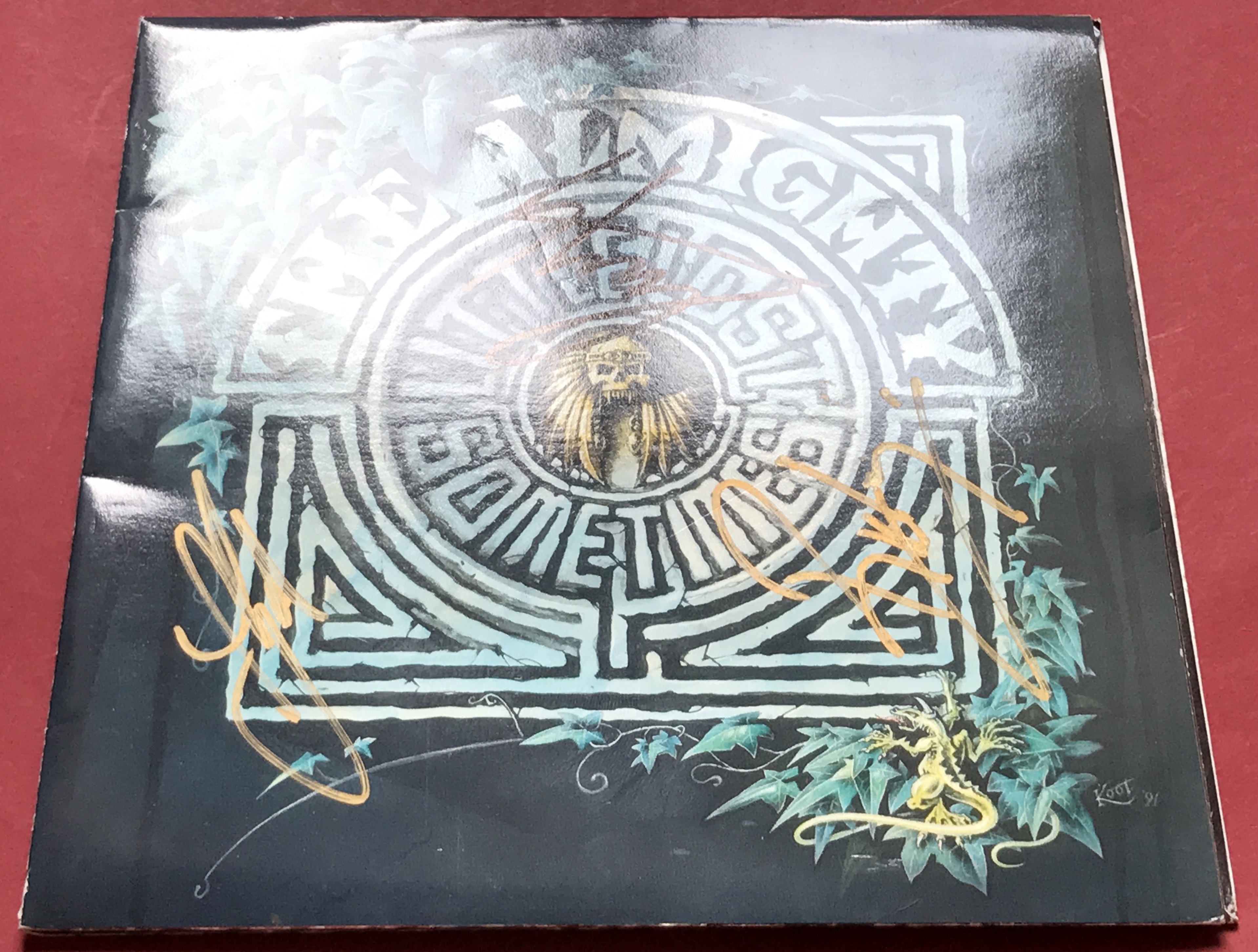 Nostalgipalatset - The ALMIGHTY - Little Lost Sometimes SIGNED 7