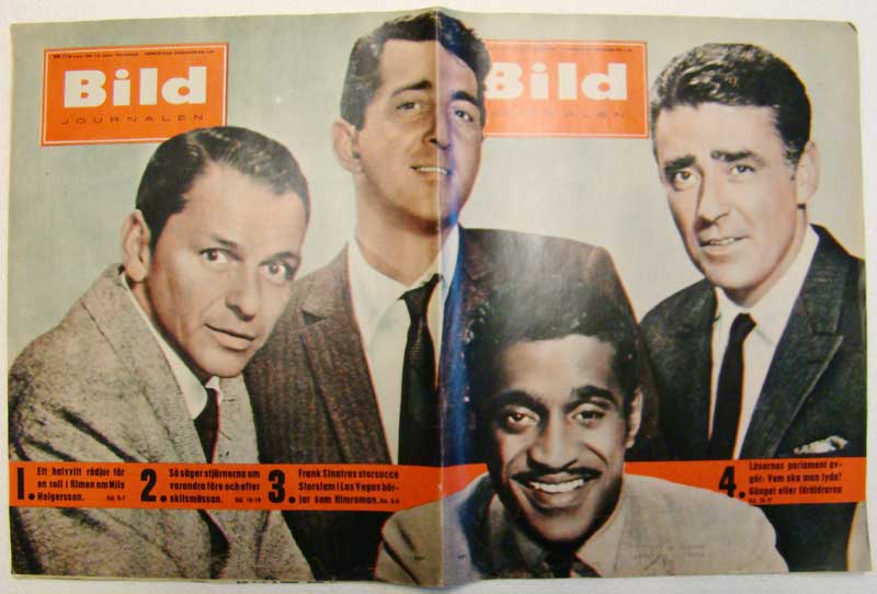 Bildjournalen nr 13 1961 The "Rat pack"