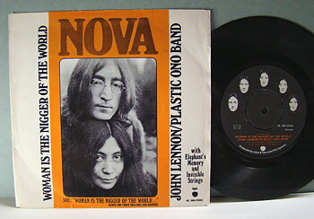 JOHN LENNON - Woman is the nigger of the world Swe 1972 PS