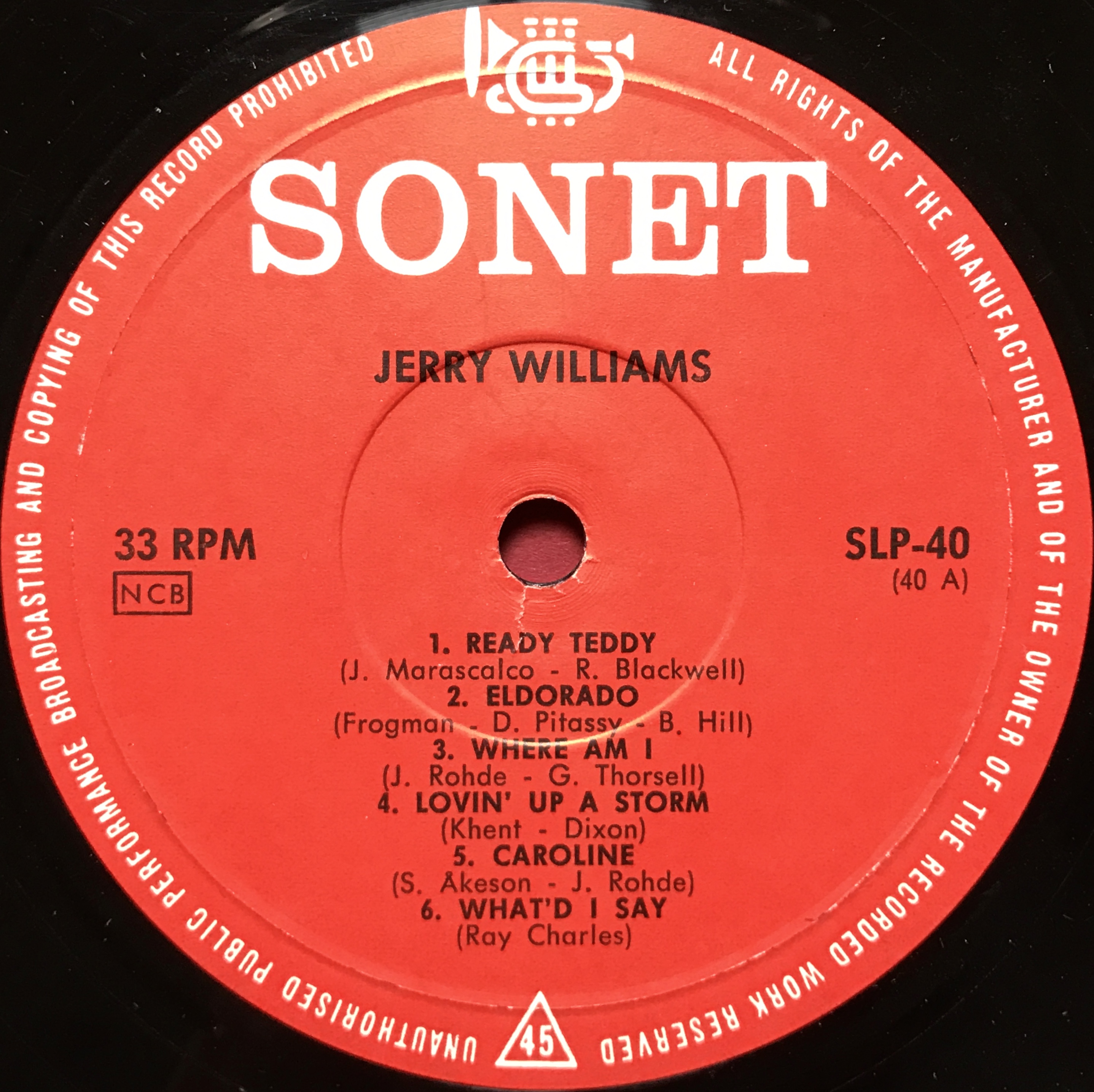 JERRY WILLIAMS - More dynamite Swe LP 1964 - 3