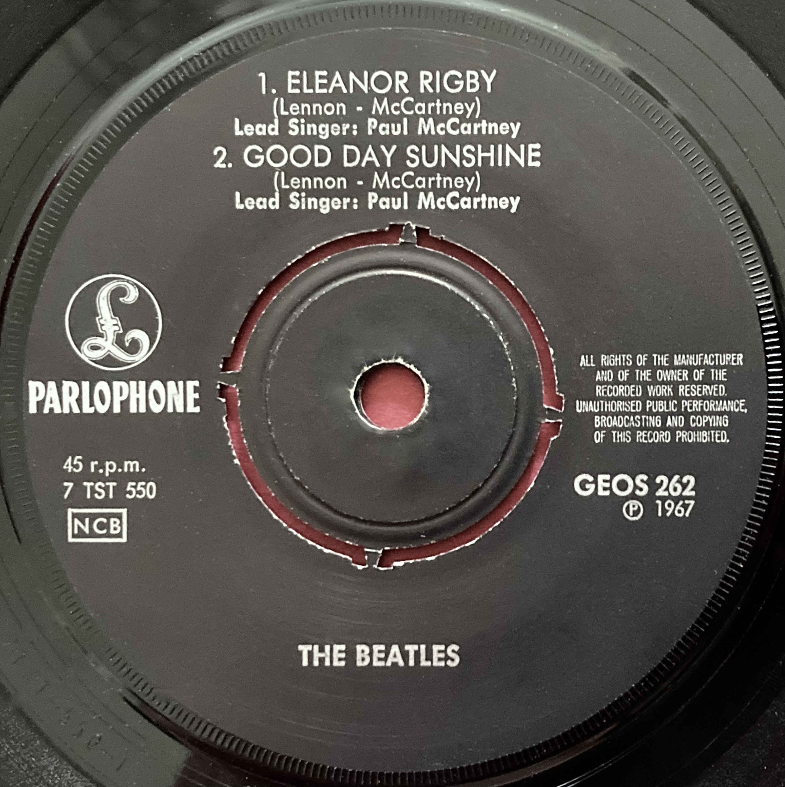 BEATLES - Yellow Submarine +3 Swe EP 1967 - 4