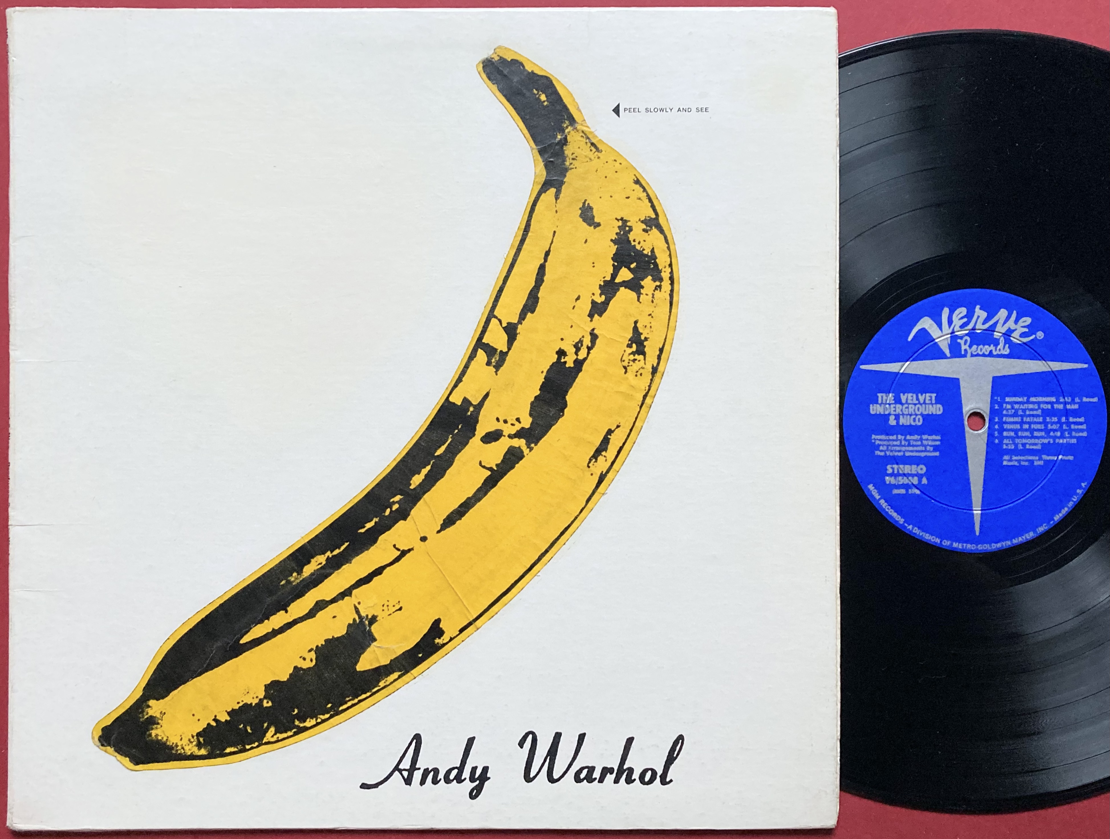 VELVET UNDERGROUND & Nico - Andy Warhol US-orig LP 1968