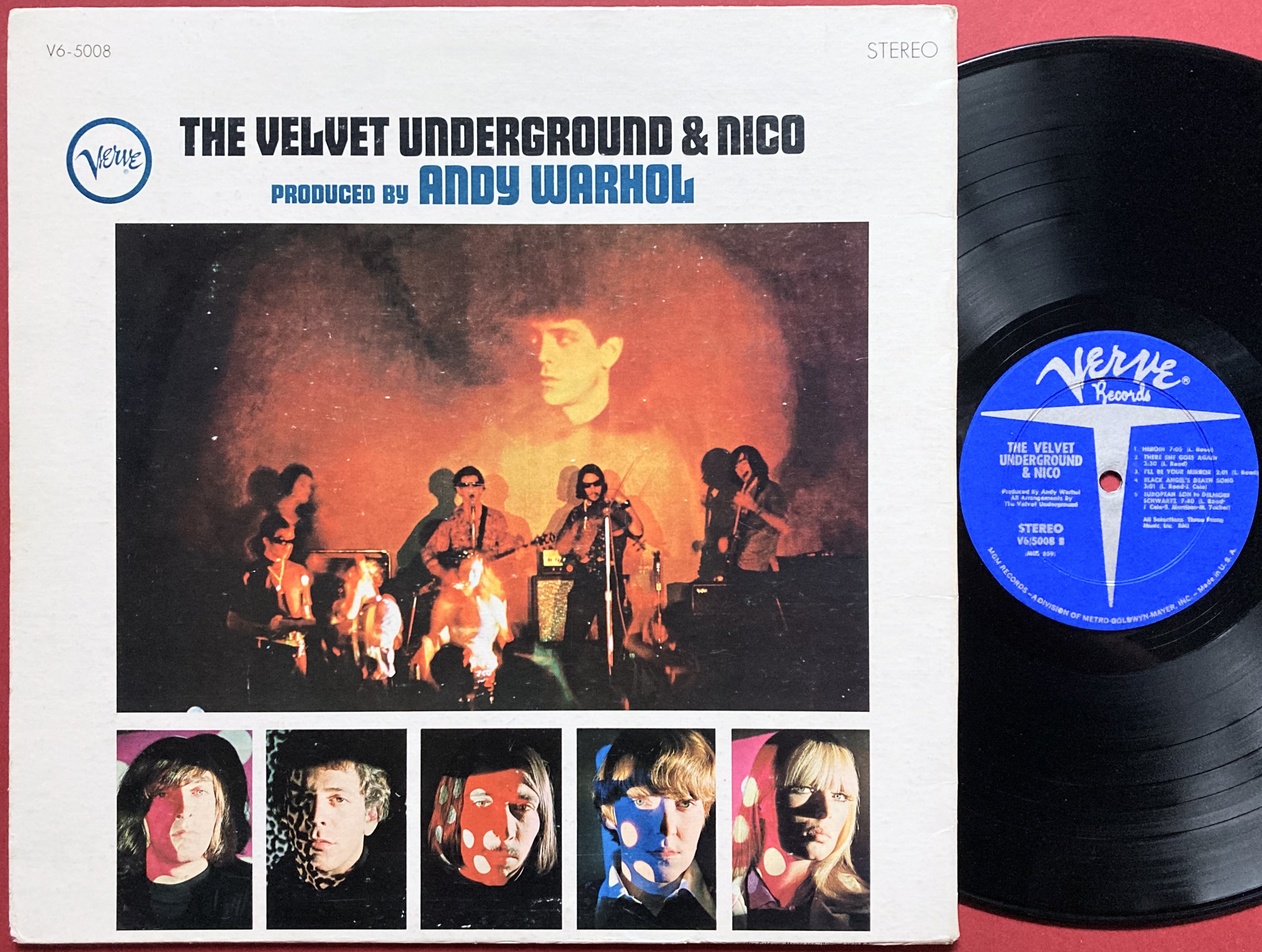 VELVET UNDERGROUND & Nico - Andy Warhol US-orig LP 1968 - 2