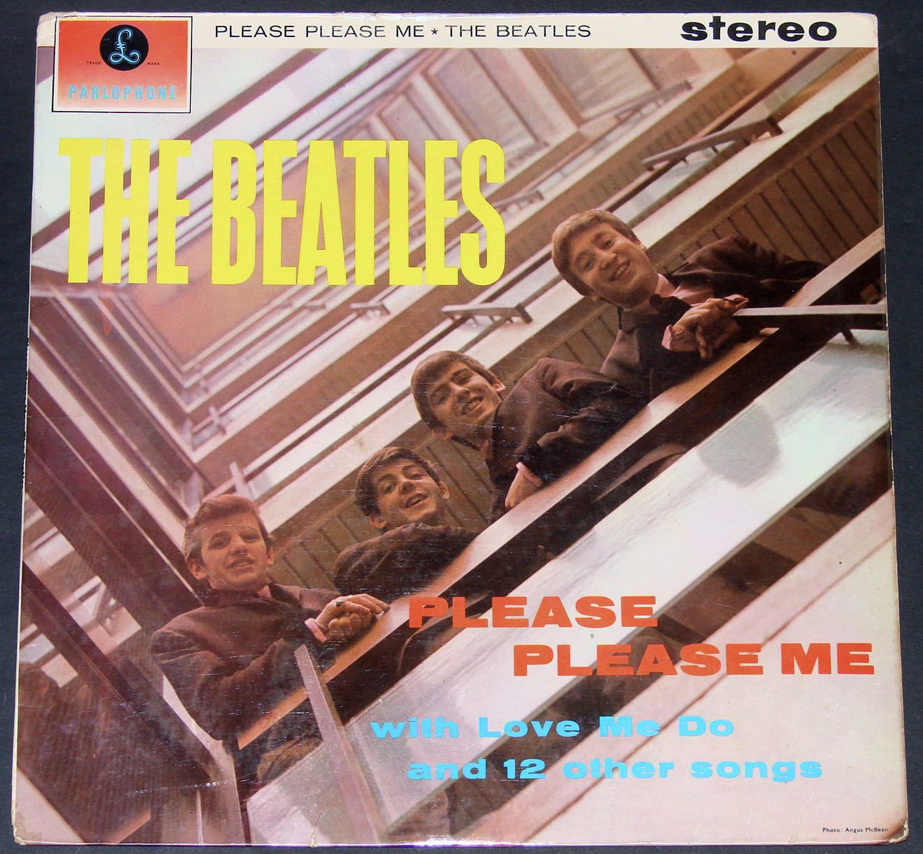 BEATLES - Please please me UK 1963 Gold label STEREO! - 2