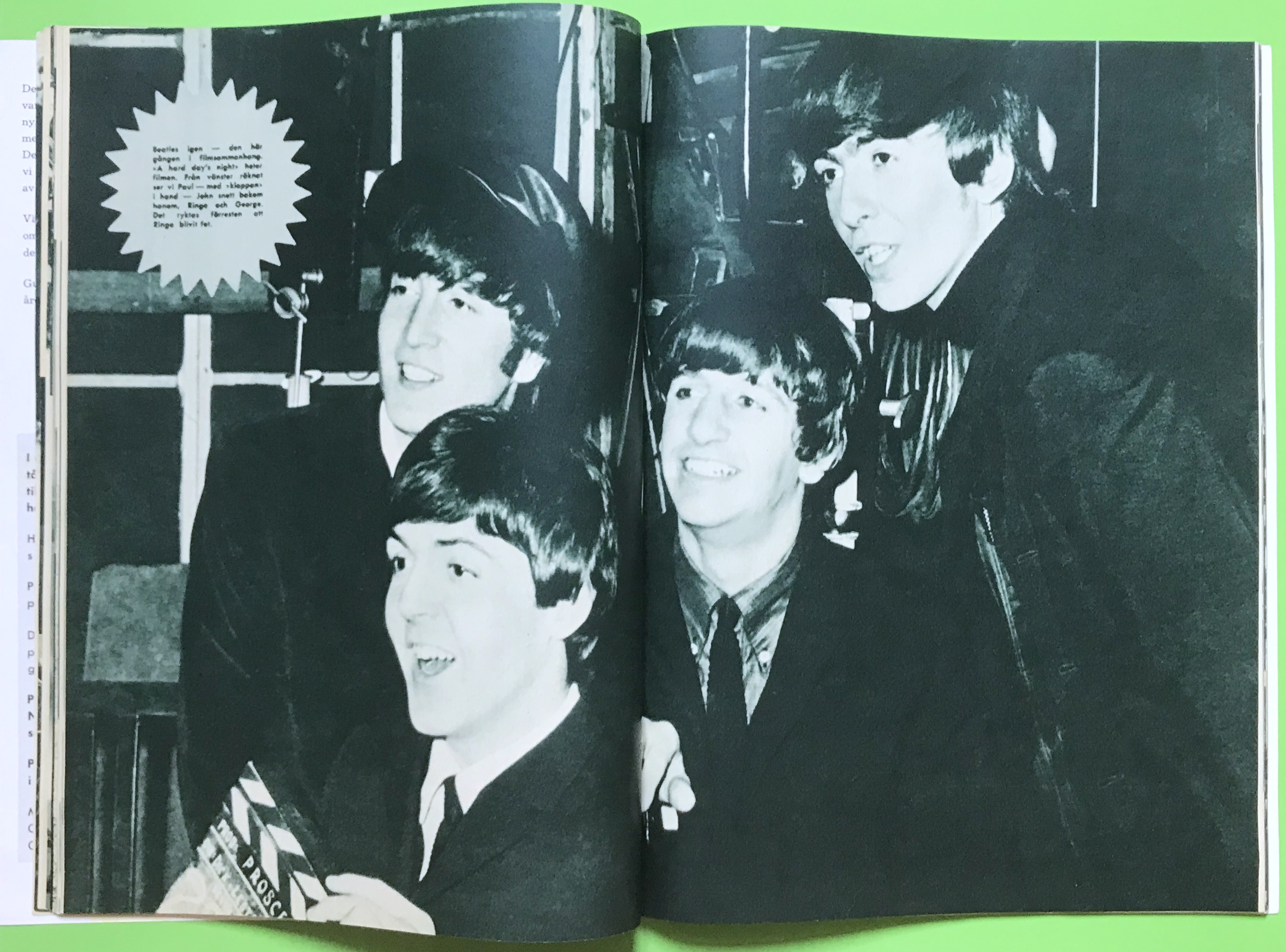 BILDJOURNALENS POPSTJÄRNALBUM 1965 - BEATLES omslag - 7