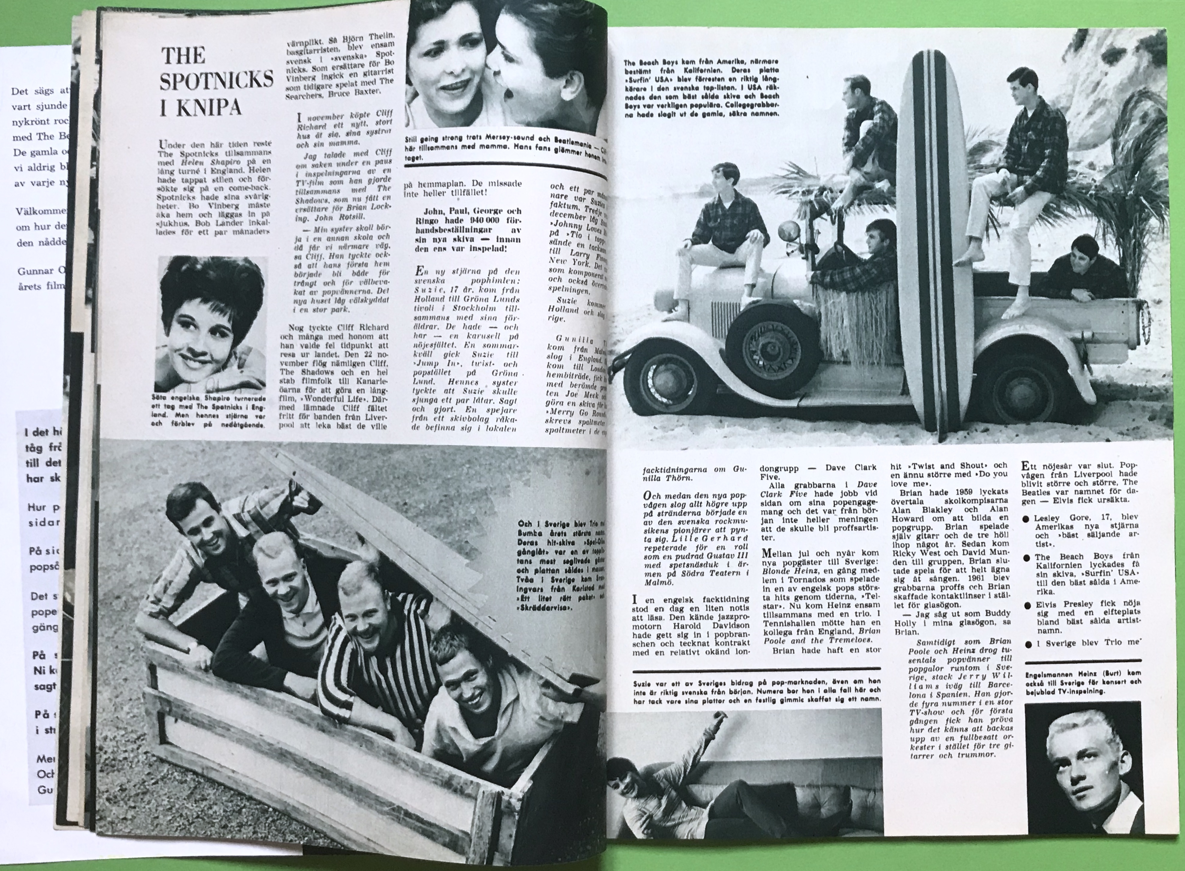 BILDJOURNALENS POPSTJÄRNALBUM 1965 - BEATLES omslag - 5