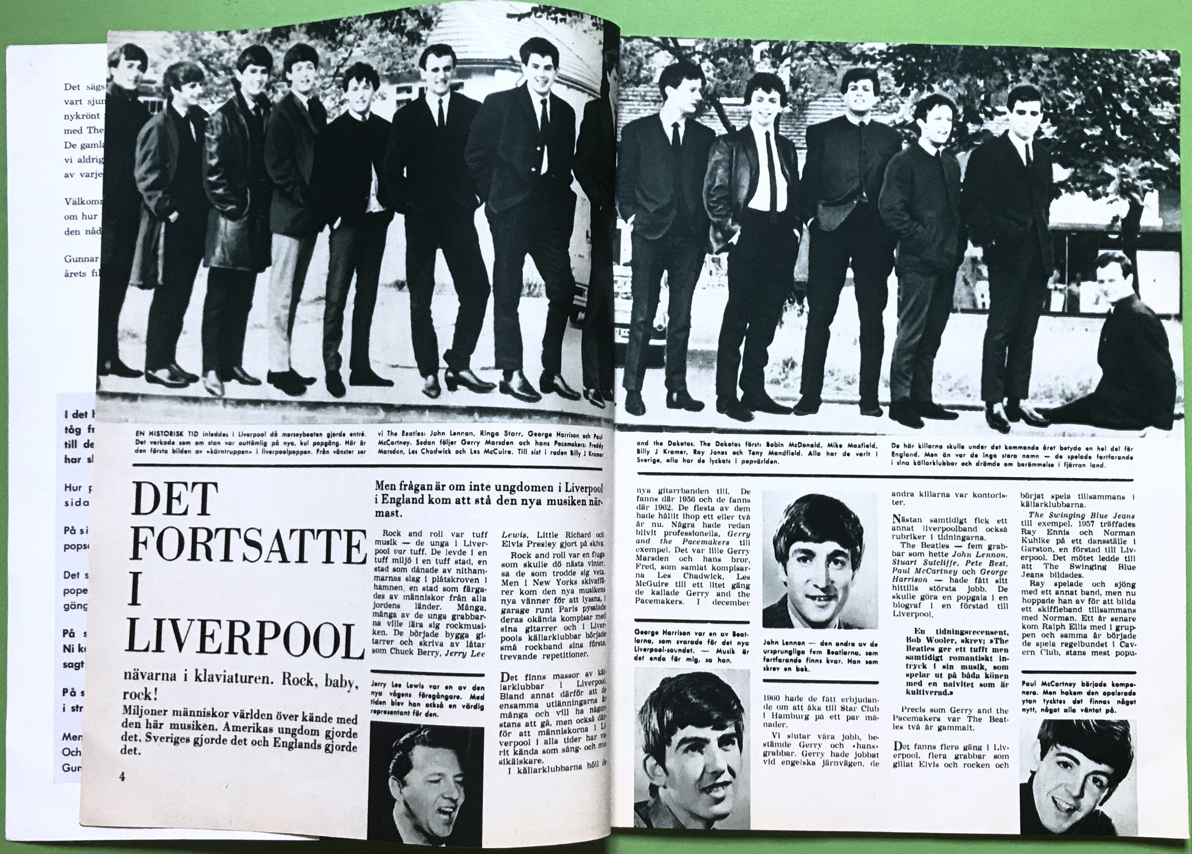 BILDJOURNALENS POPSTJÄRNALBUM 1965 - BEATLES omslag - 3