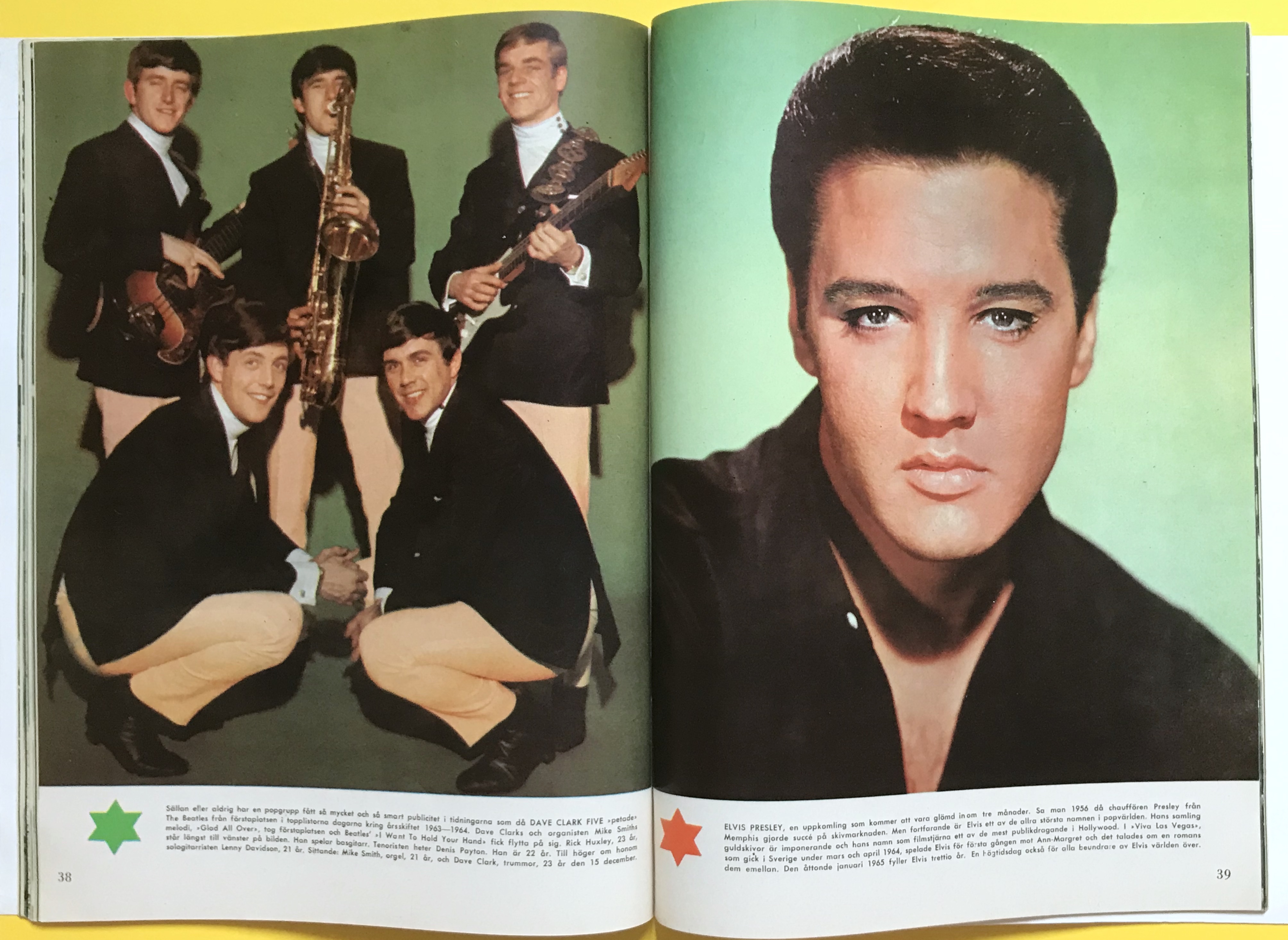 BILDJOURNALENS POPSTJÄRNALBUM 1965 - BEATLES omslag - 8