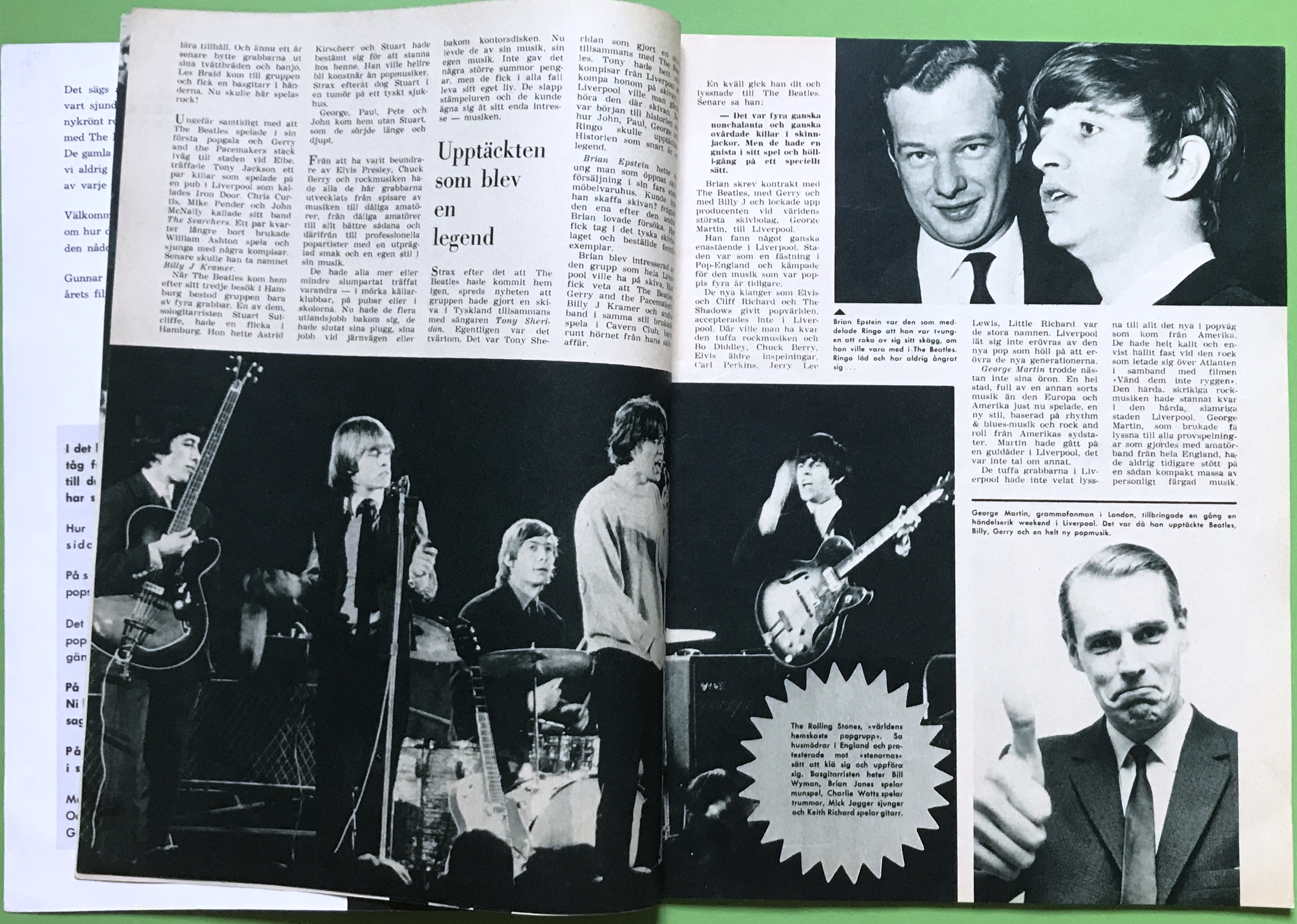 BILDJOURNALENS POPSTJÄRNALBUM 1965 - BEATLES omslag - 4