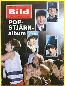 BILDJOURNALENS POPSTJÄRNALBUM 1965 - BEATLES omslag