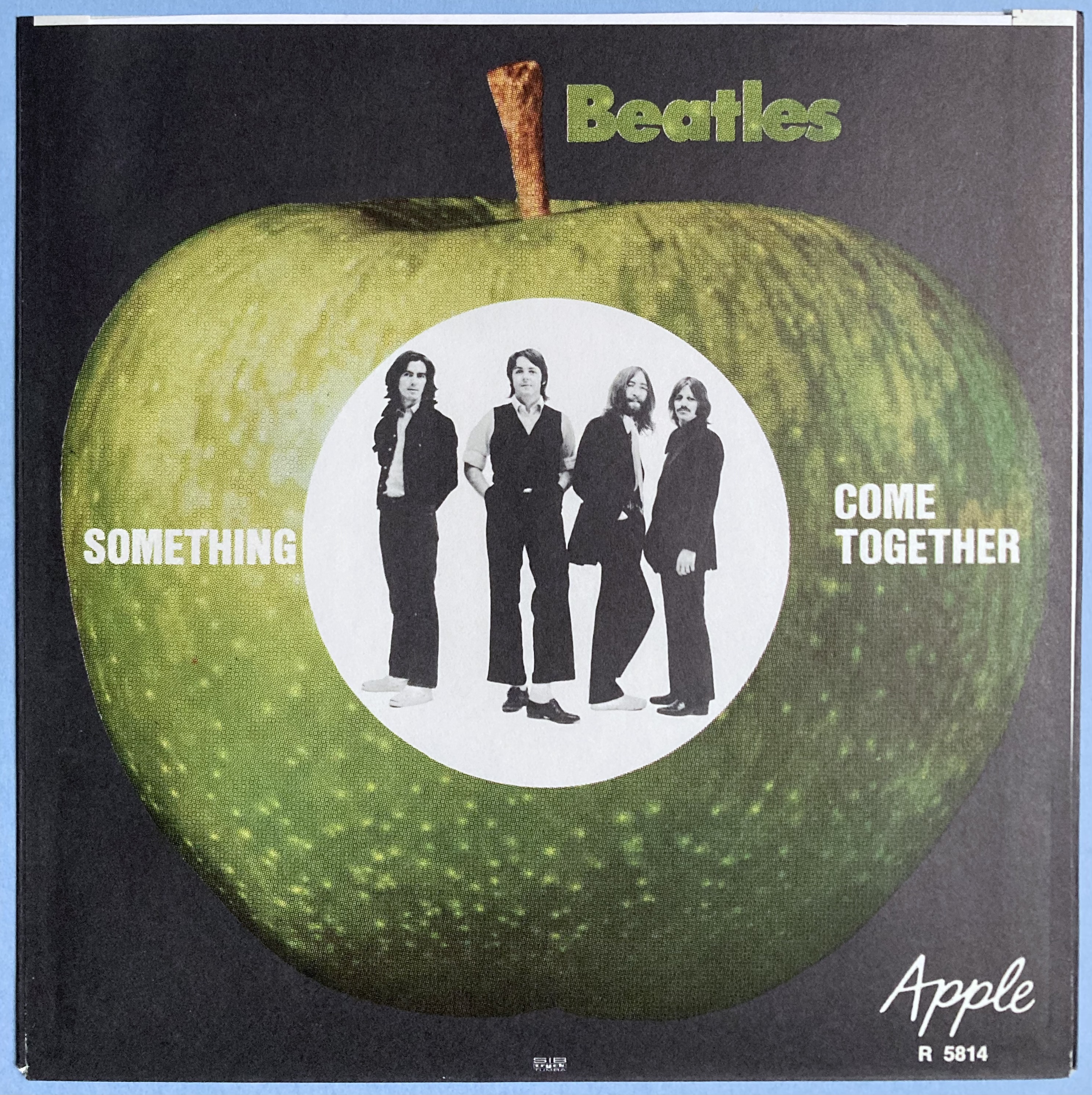 BEATLES - Something 7" Swe PS 1969 - 2