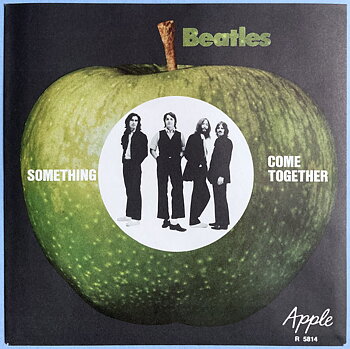 BEATLES - Something 7" Swe PS 1969