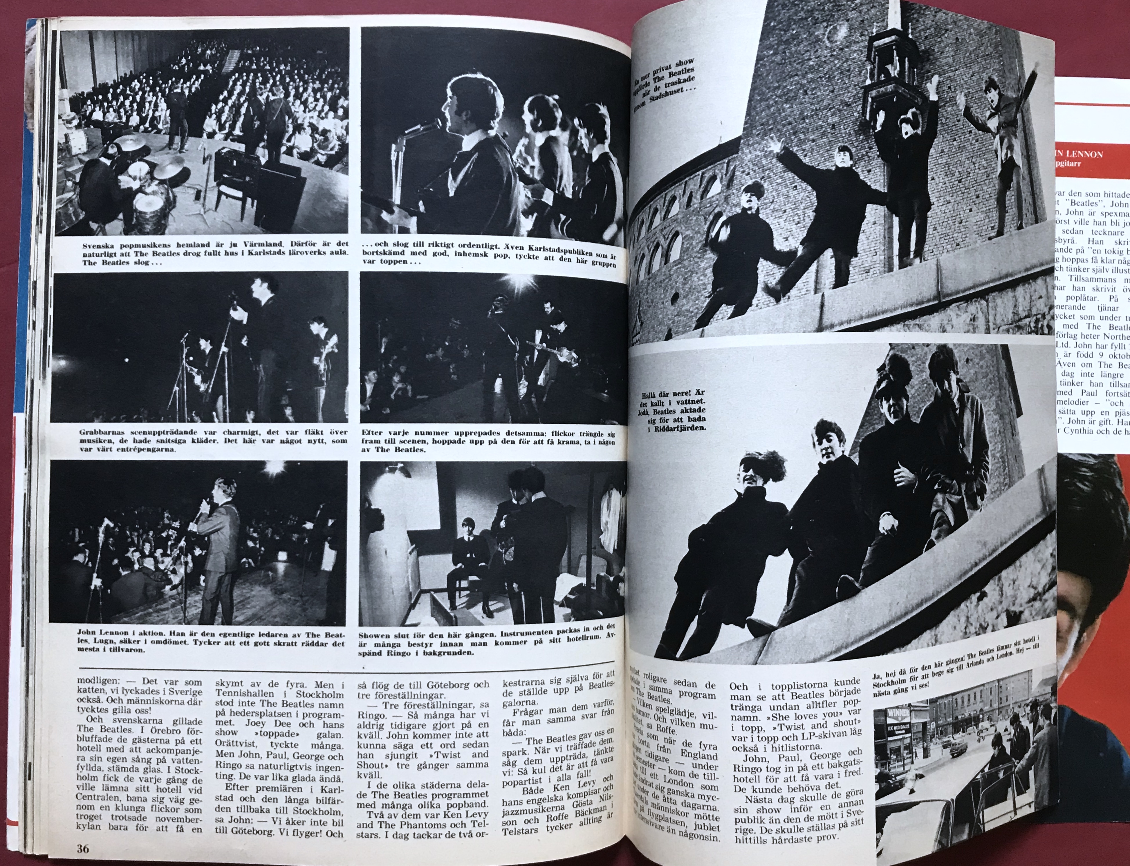 BEATLES - Så blev vi Beatles 1964 pop album - 10