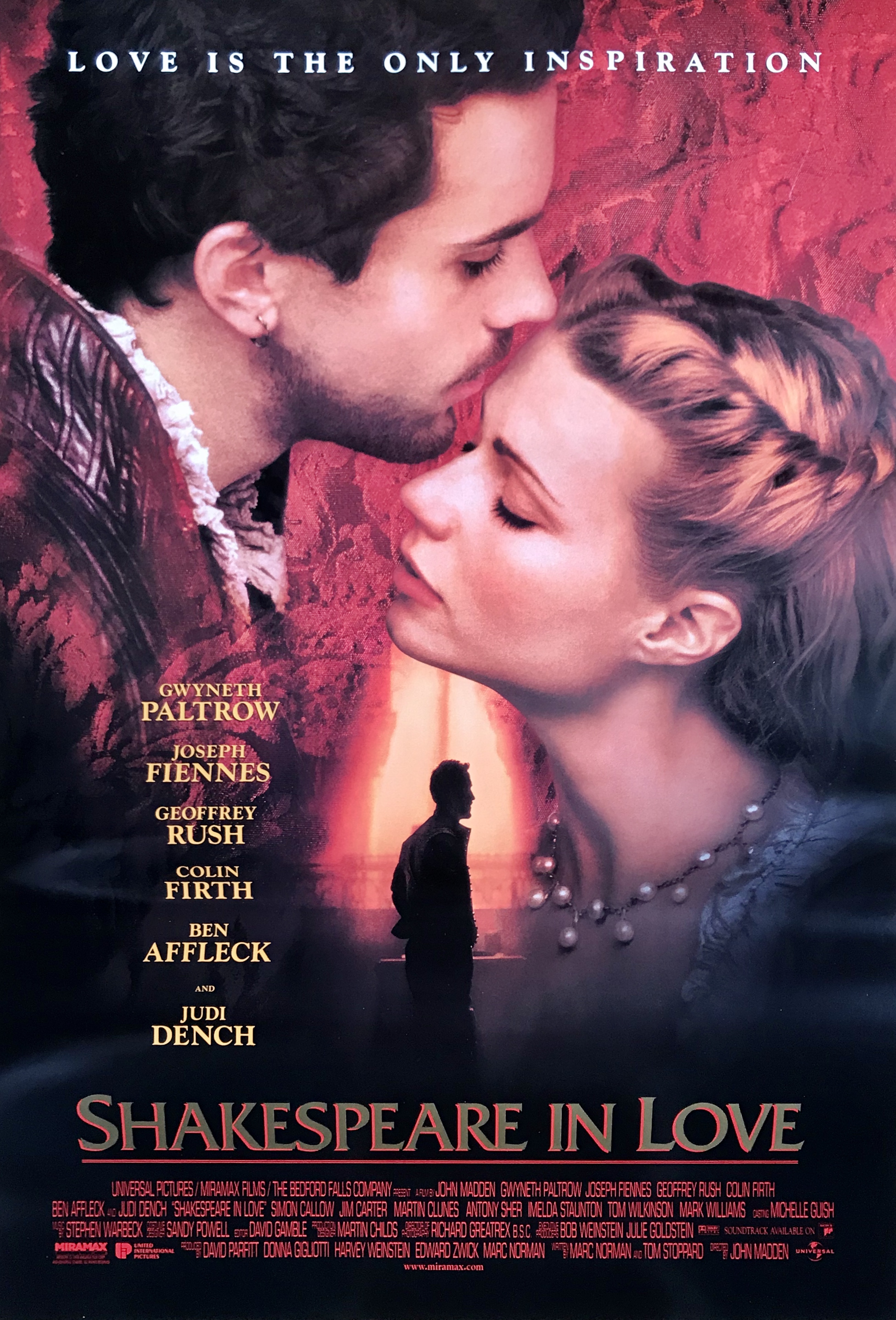 SHAKESPEARE IN LOVE (1998)