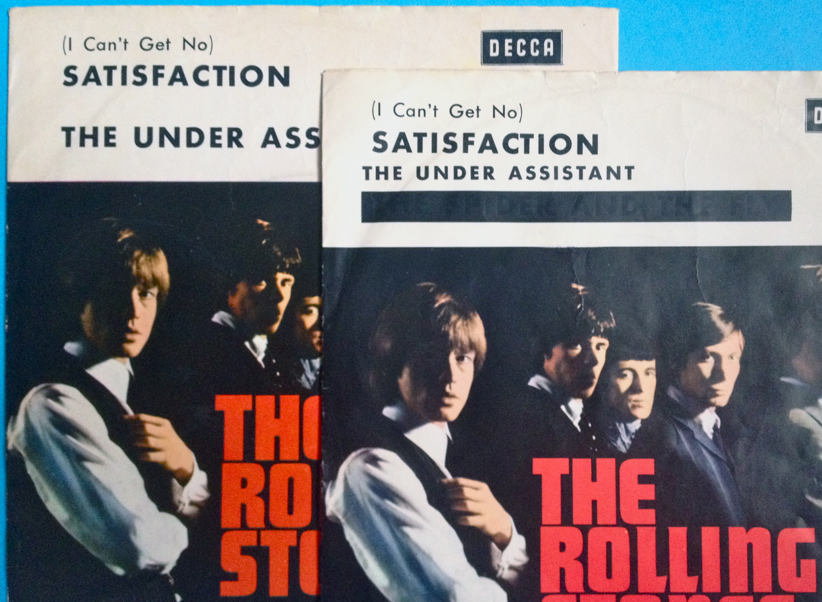 ROLLING STONES - Satisfaction "Crossed-out title" Swe PS 1965 - 3