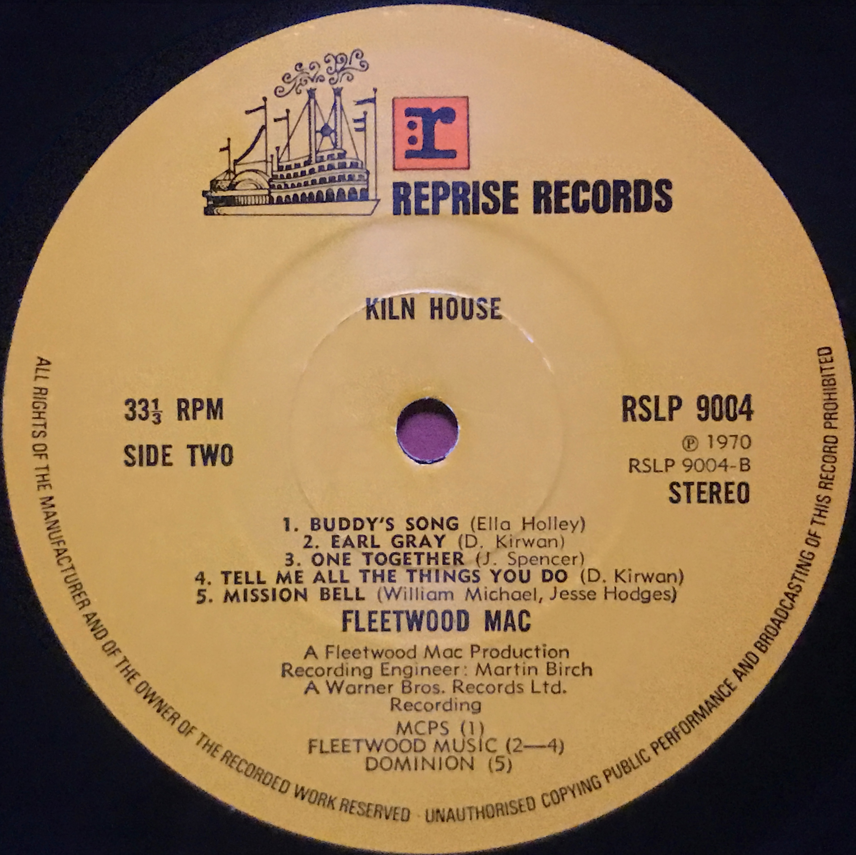 FLEETWOOD MAC - Kiln house UK-orig LP 1970 - 5
