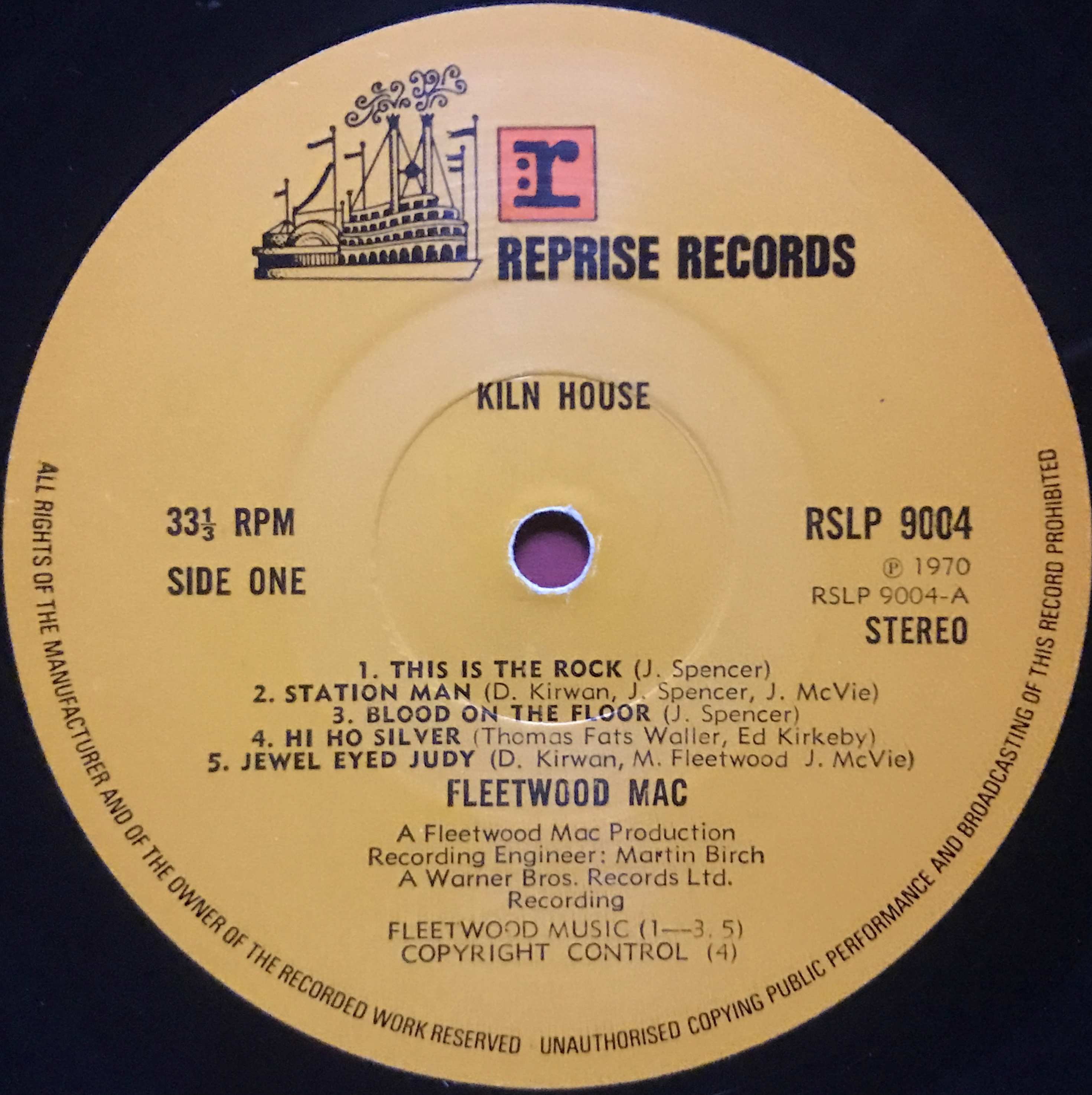 FLEETWOOD MAC - Kiln house UK-orig LP 1970 - 4