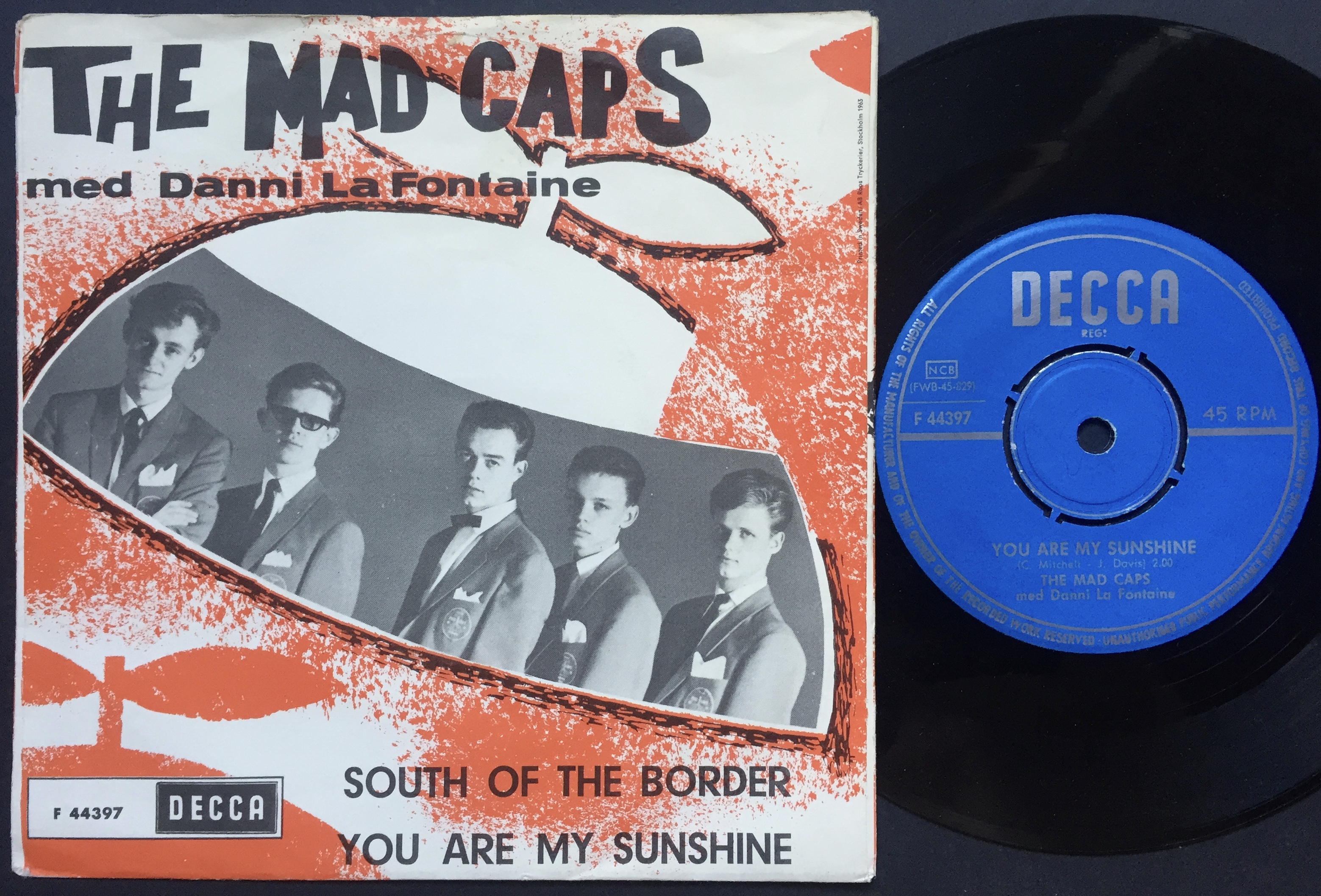 MADS CAPS - South of the border Swe PS 1963 - 2
