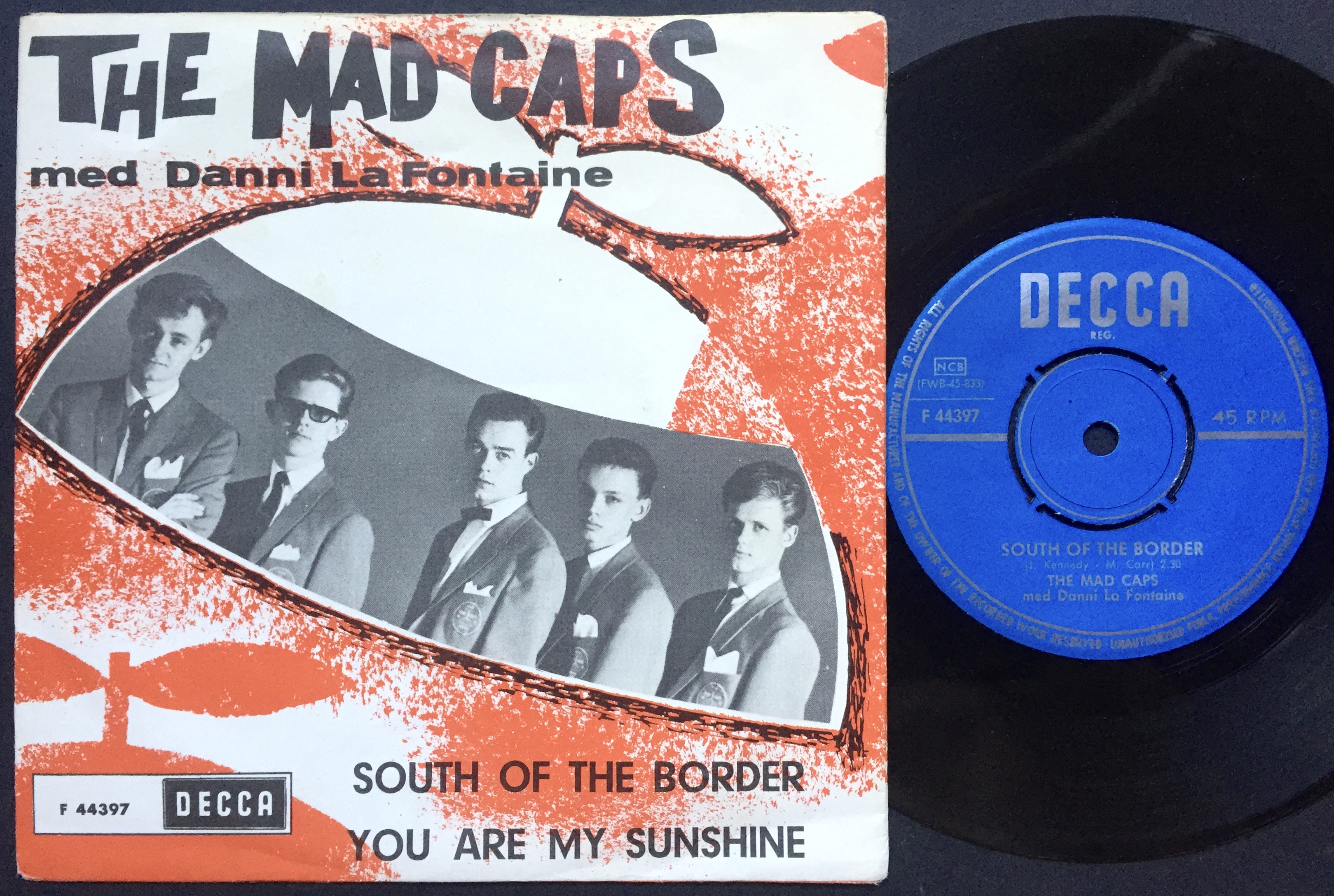 MADS CAPS - South of the border Swe PS 1963