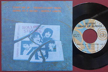 ROLLING STONES - Start me up +3 LIVE EP 1982