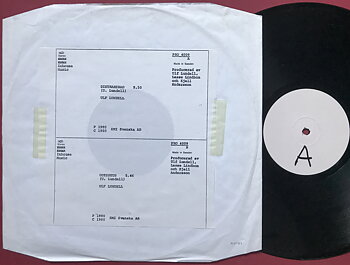 ULF LUNDELL - Distraherad Swe-orig TEST PRESSING 12" Maxi 1980