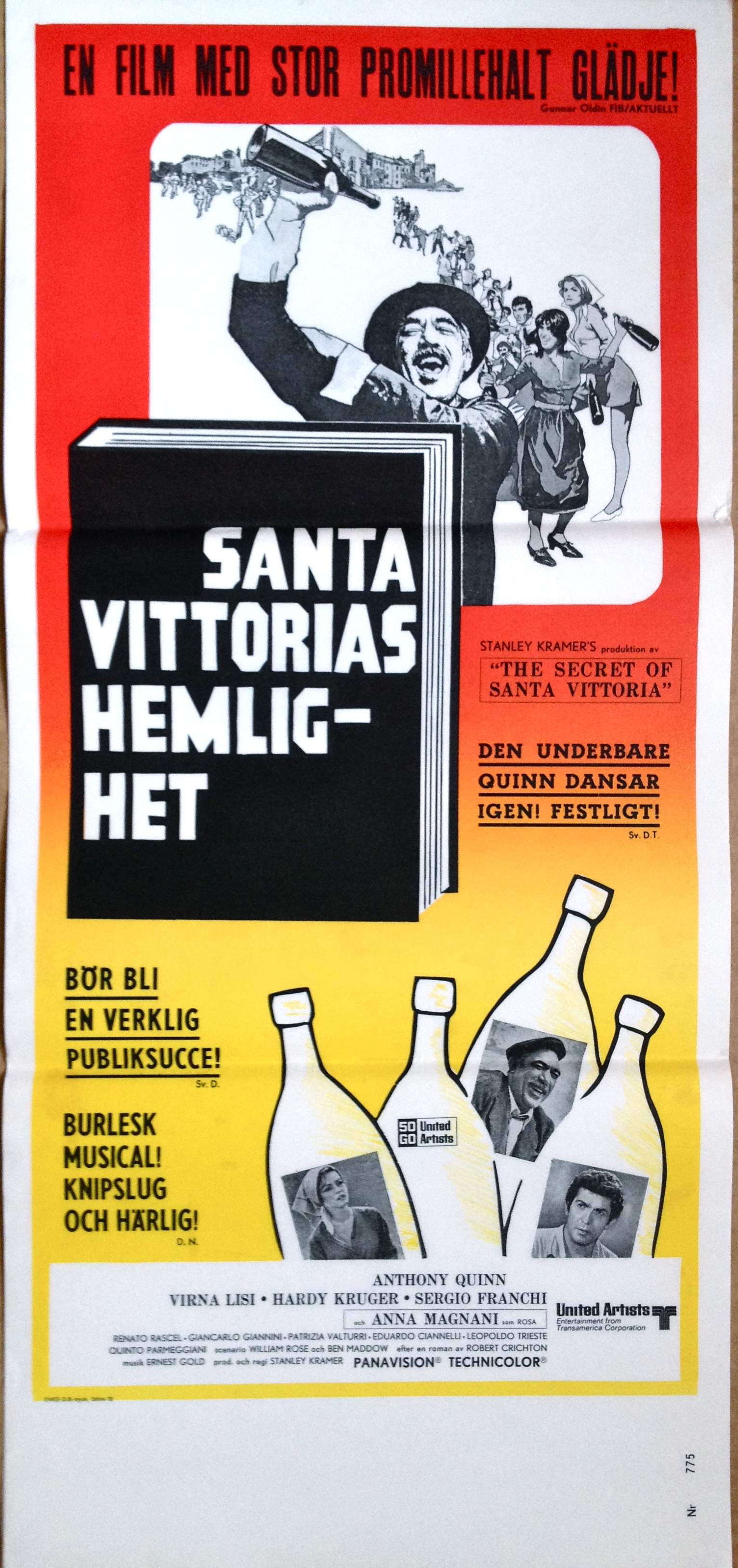 SANTA VITTORIAS HEMLIGHET (1969)
