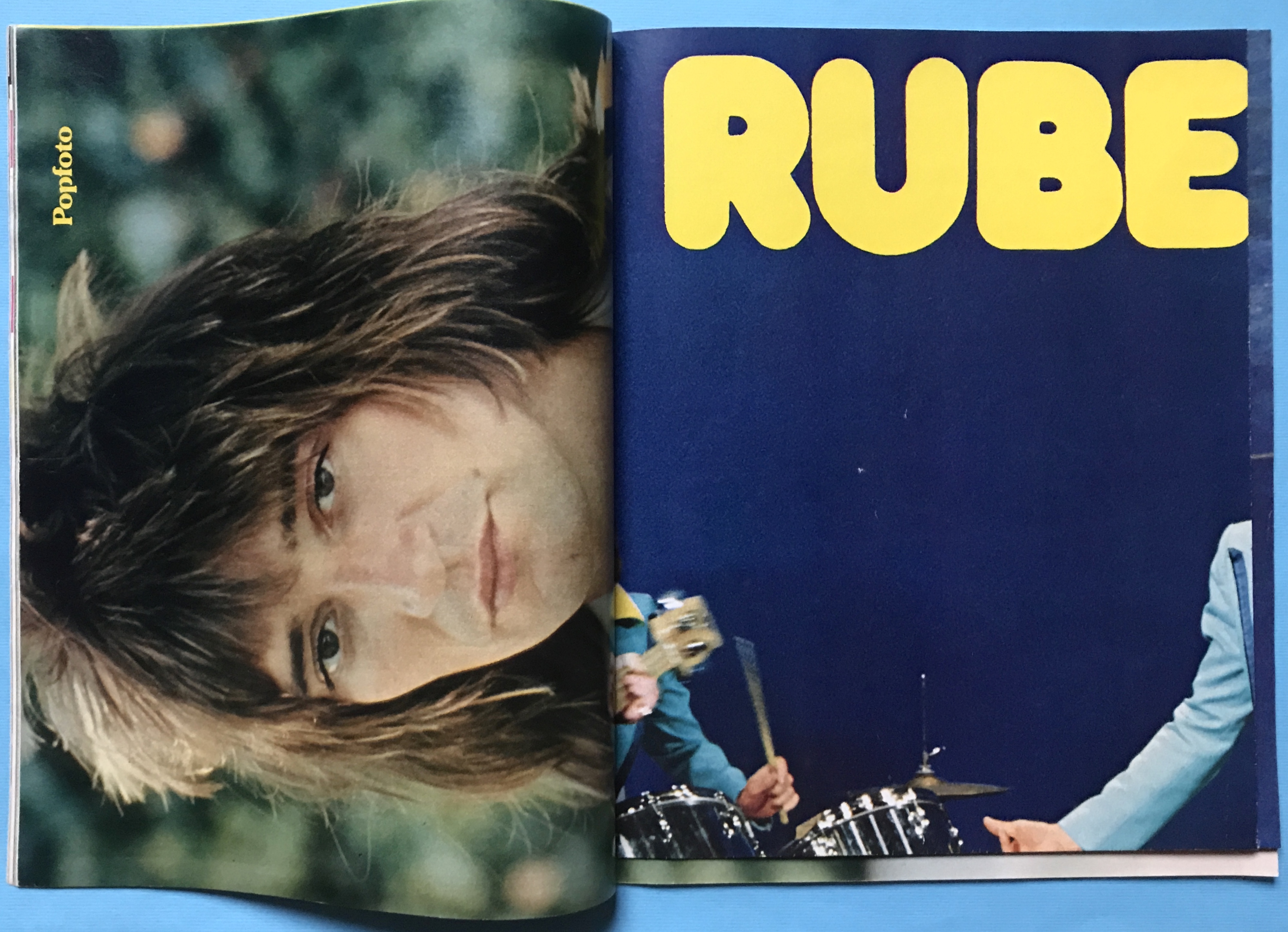 POPFOTO - Nr 10 1975 PAUL McCARTNEY-omslag + AFFISCH - 3