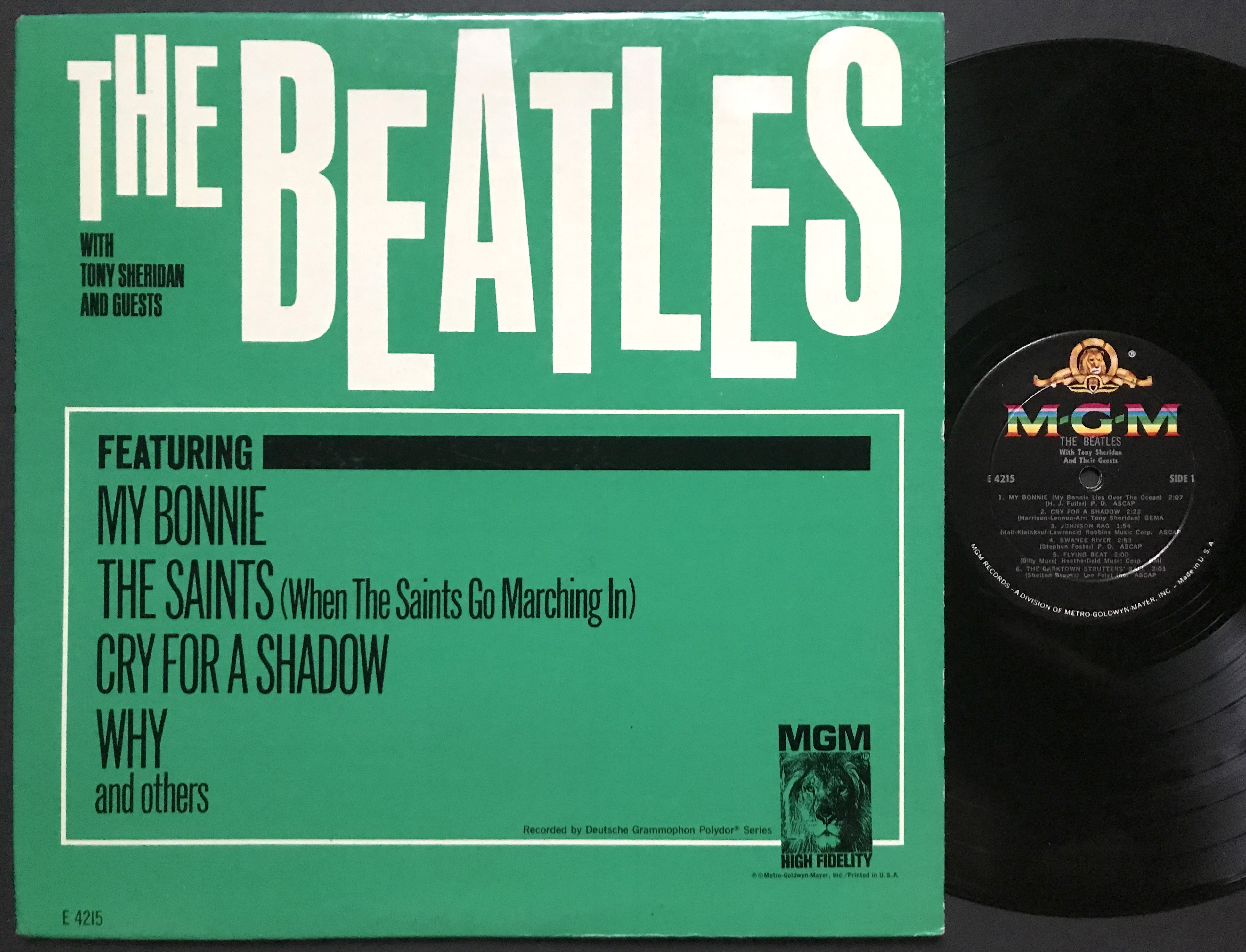 BEATLES - With Tony Sheridan and guests US-orig LP 1964