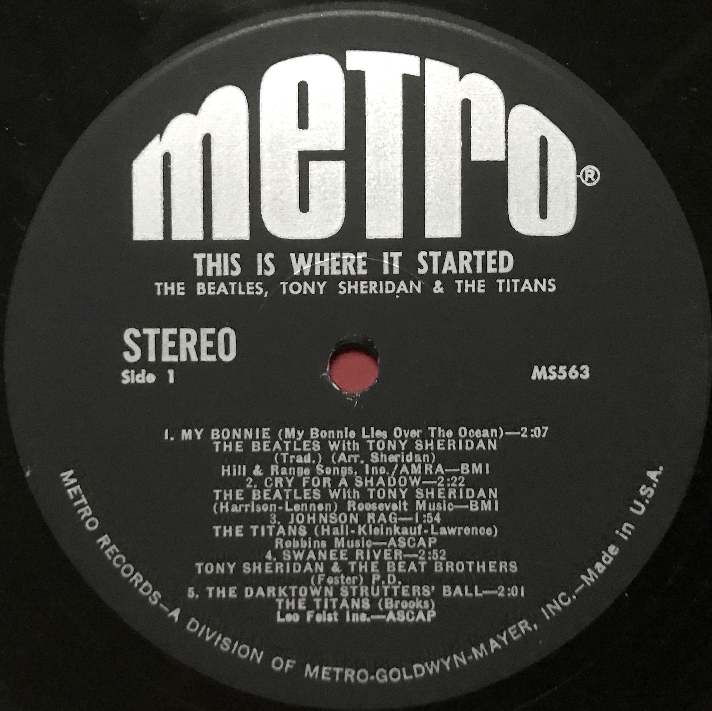 BEATLES, TONY SHERIDAN and the Titans - This is where it all started US-orig LP 1966 - 3