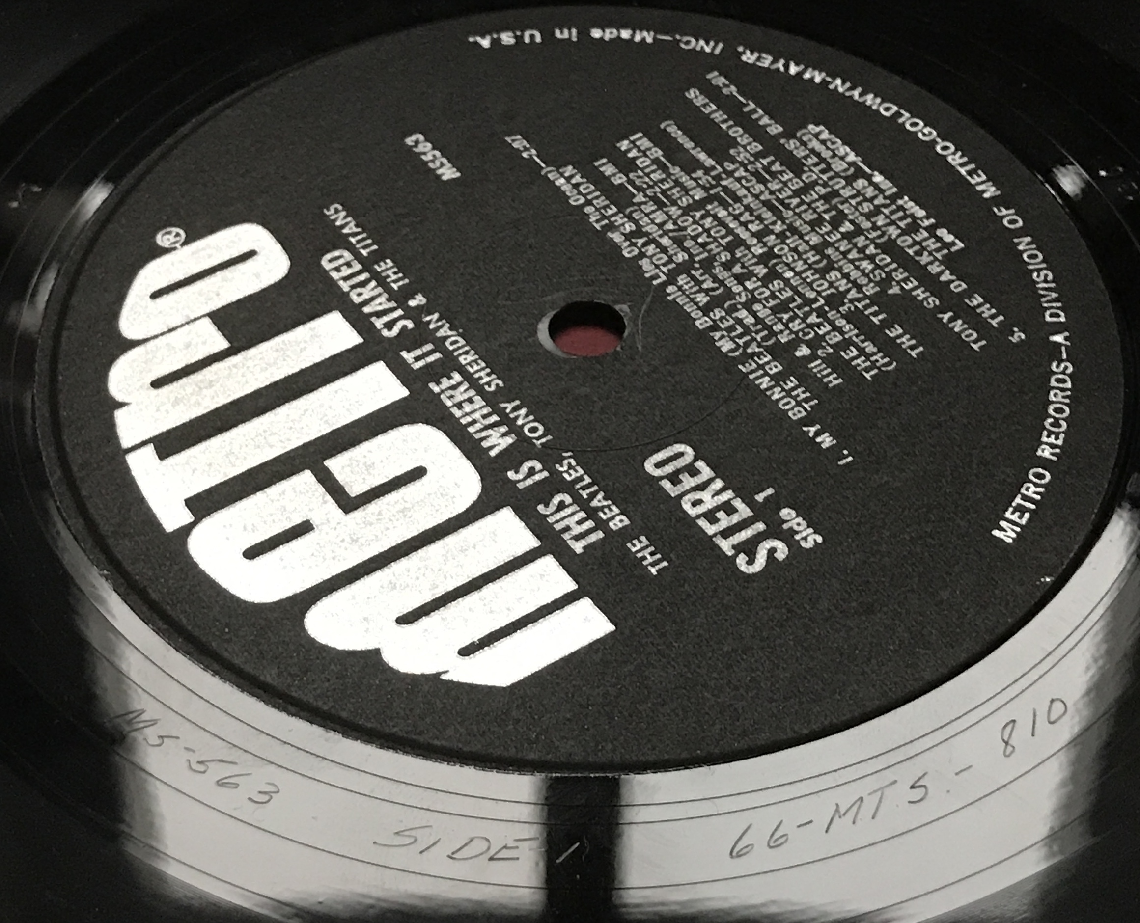 BEATLES, TONY SHERIDAN and the Titans - This is where it all started US-orig LP 1966 - 5
