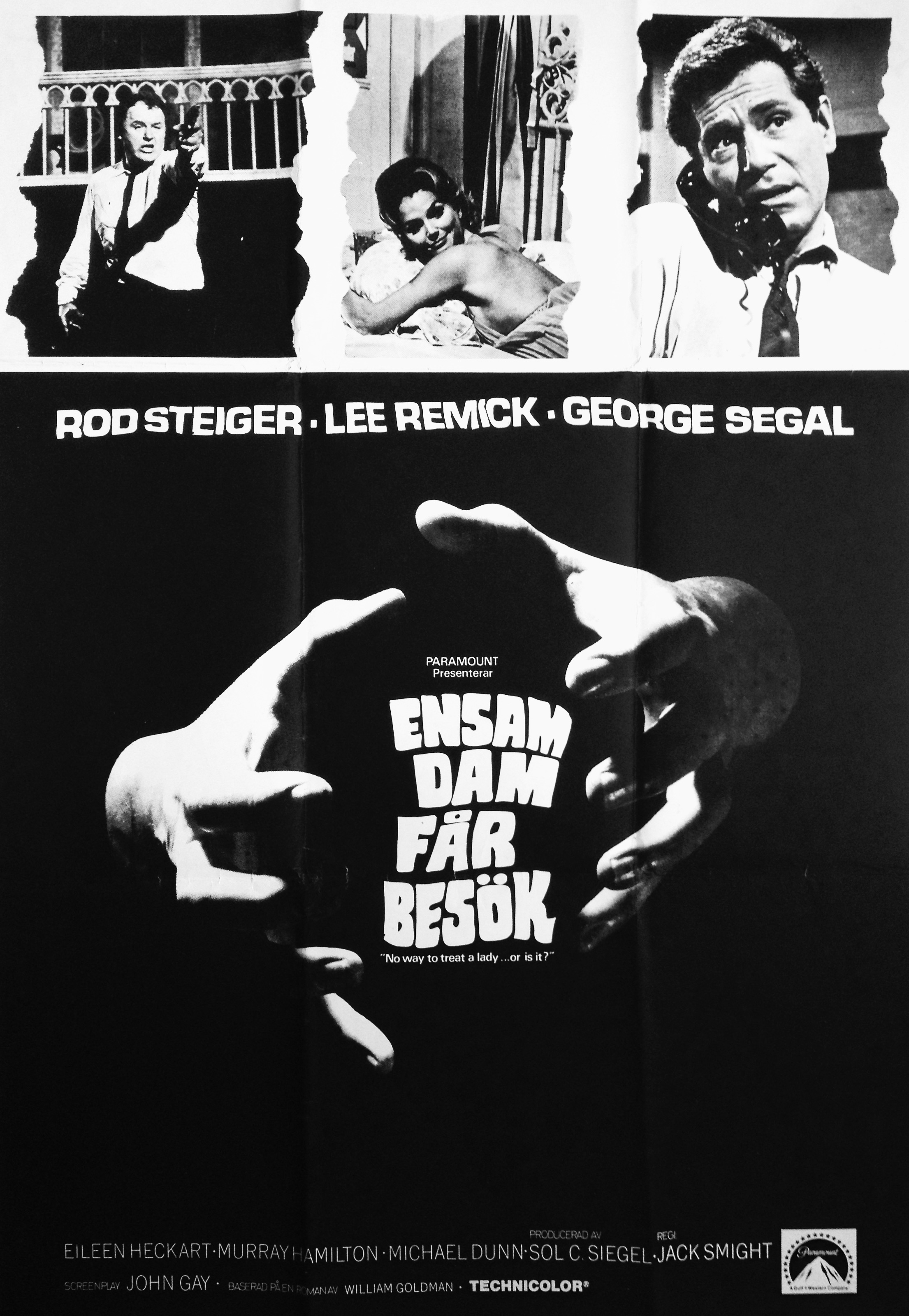 ENSAM DAM FÅR BESÖK (1968)