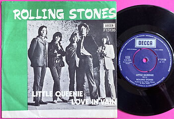 ROLLING STONES - Little Queenie Swe PS 1971