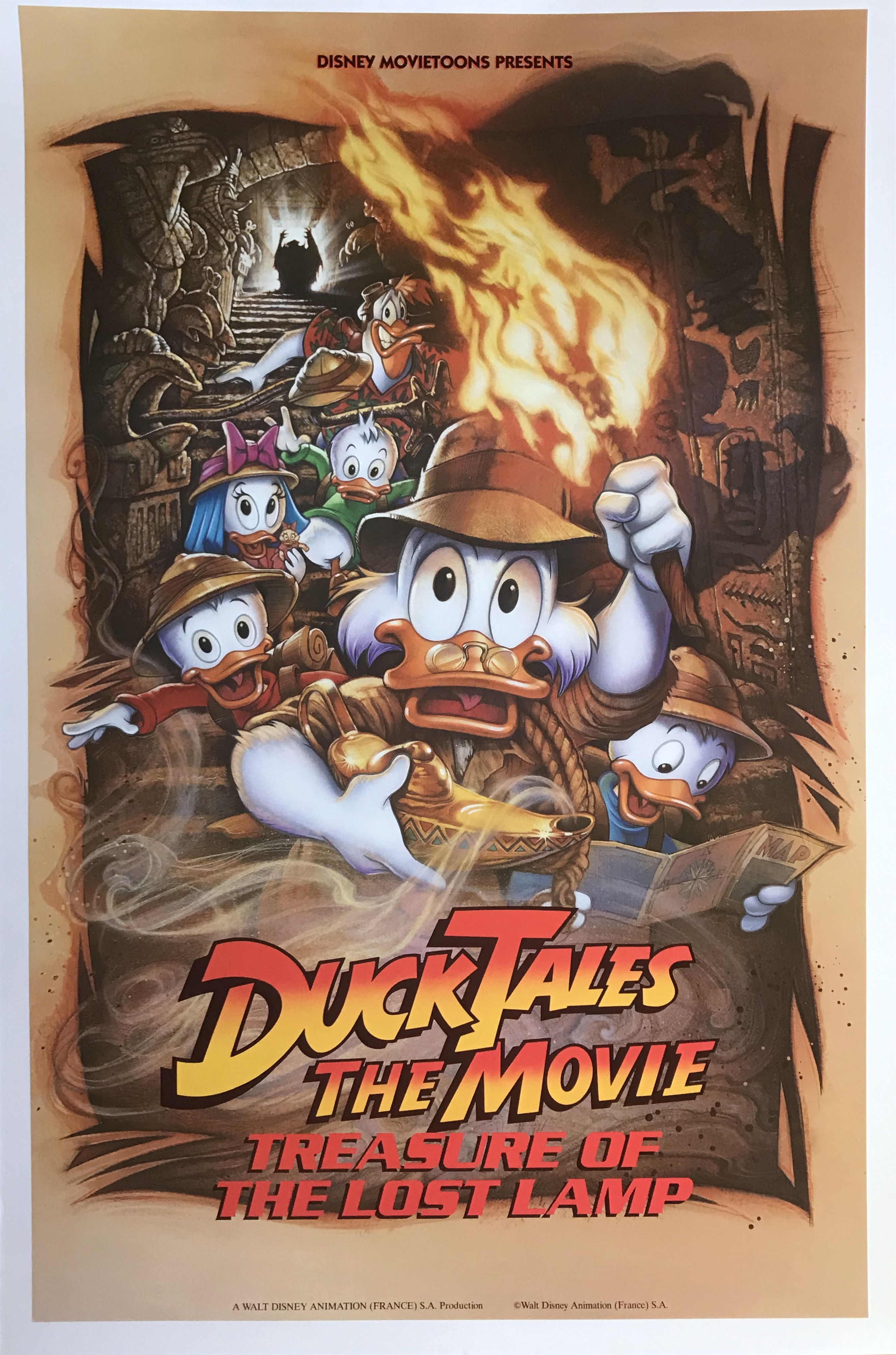 Nostalgipalatset - DUCK TALES THE MOVIE - TREASURE OF THE LOST LAMP (1990)