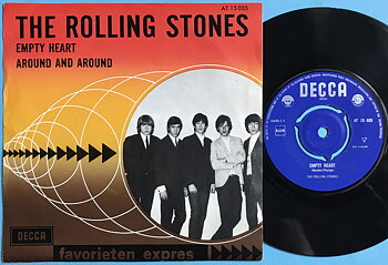 ROLLING STONES - Empty heart Dutch PS 1964
