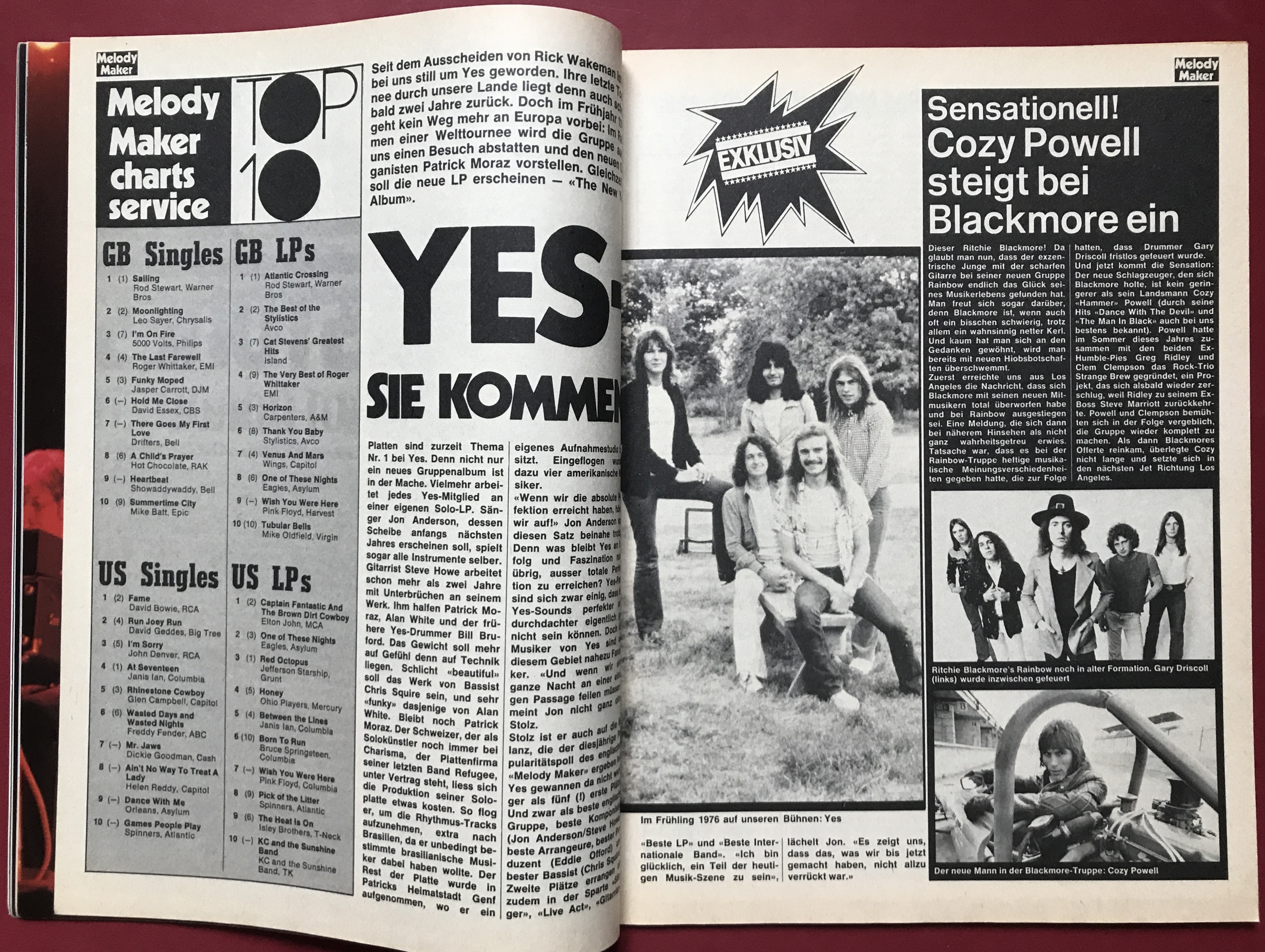 POP - Nr 21 1975 med BEATLES-AFFISCH! - 8