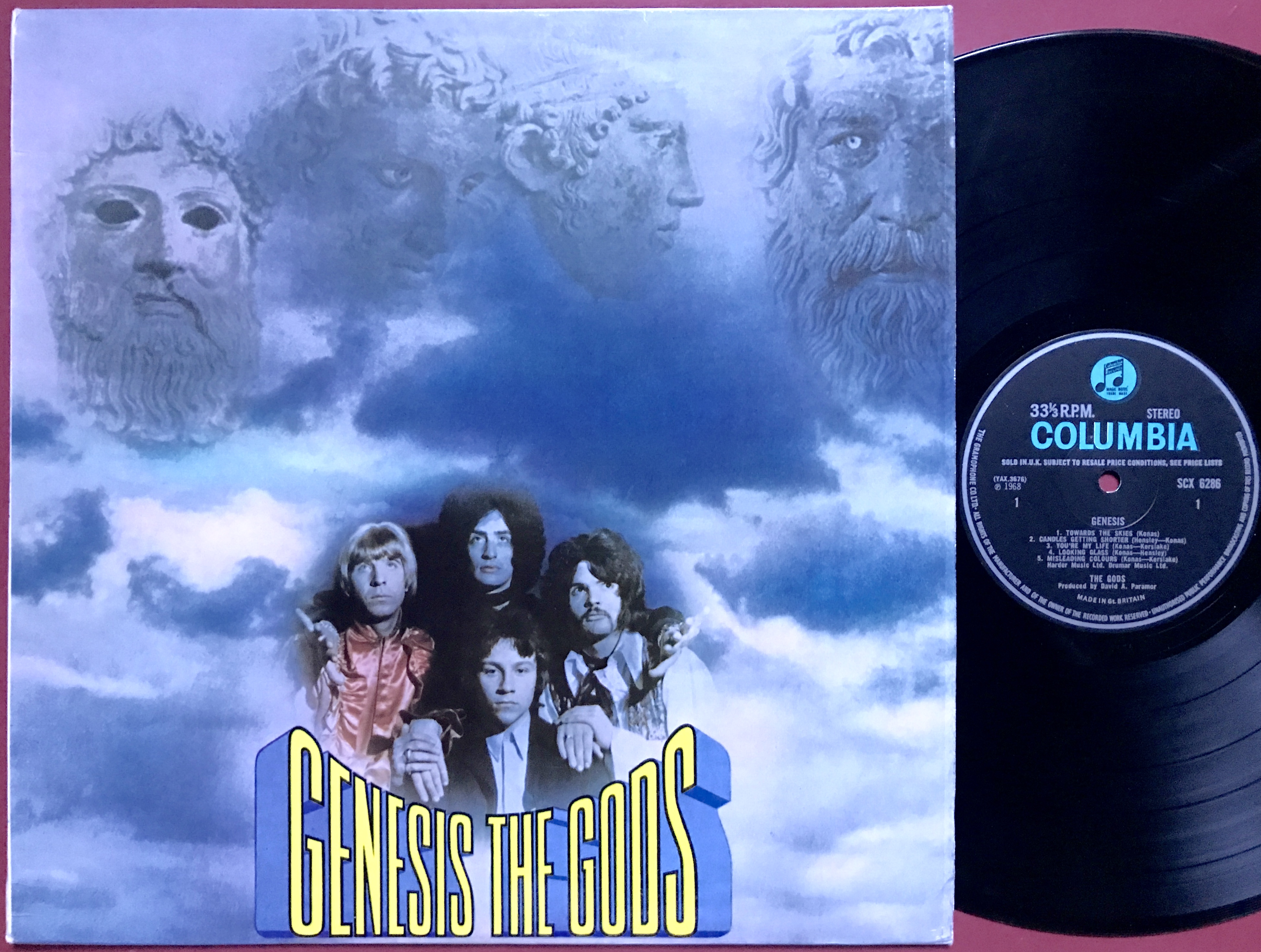THE GODS - Genesis UK-orig LP 1968