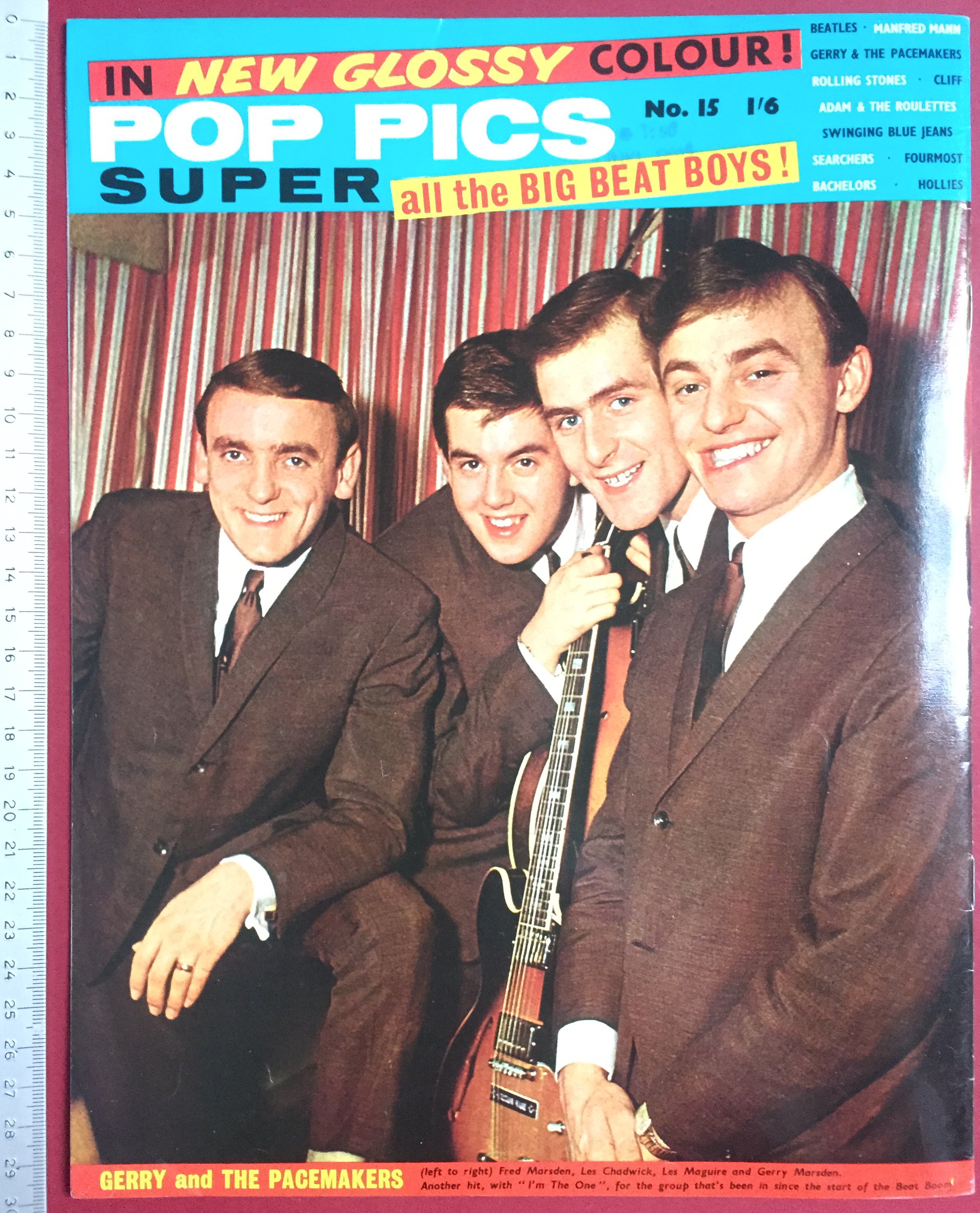 POP PICS - No 15 1964 BEATLES Rolling stones MANFRED MANN - 2